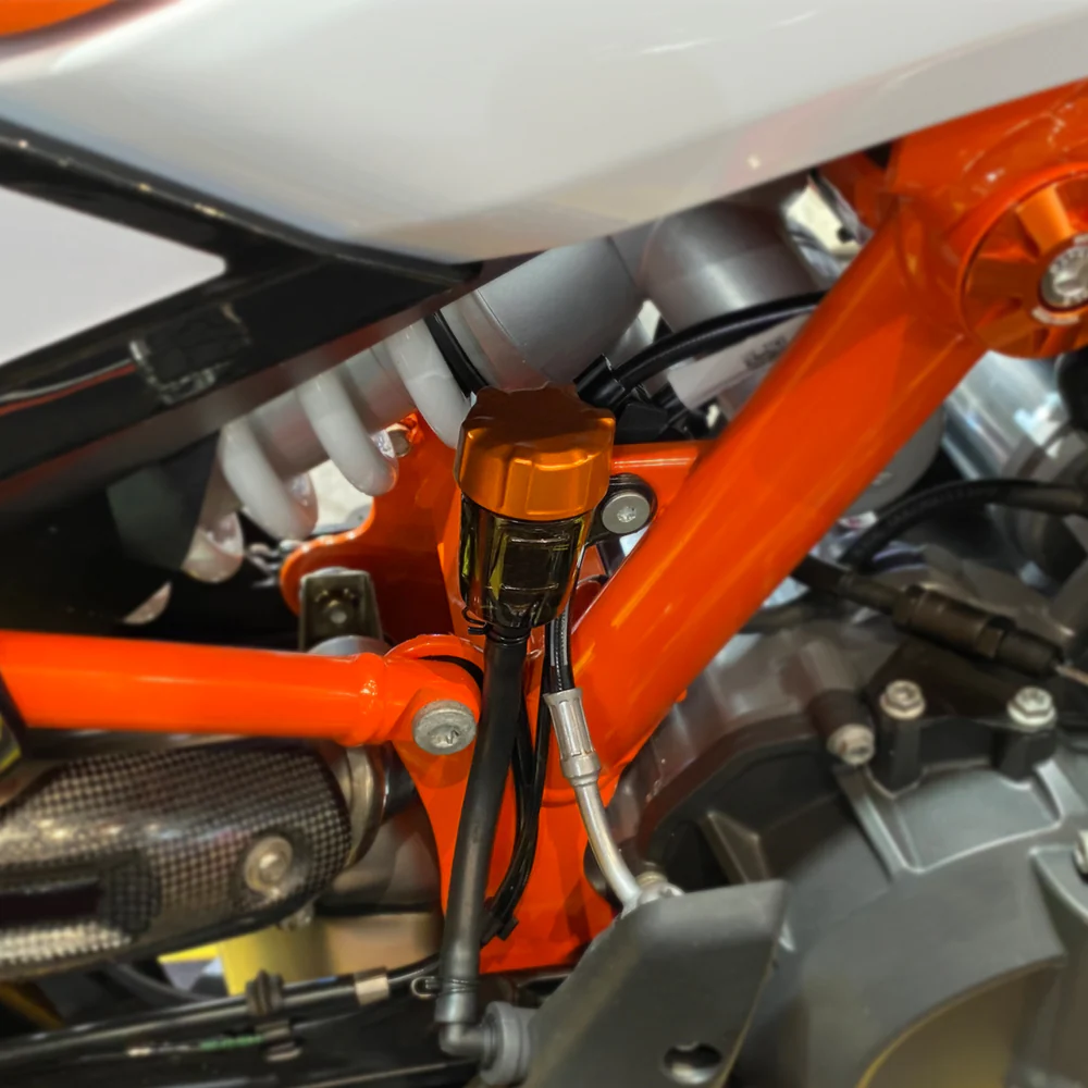Front Rear Brake Reservoir Covers Caps For KTM 790 890 Adventure R Duke - Image 3