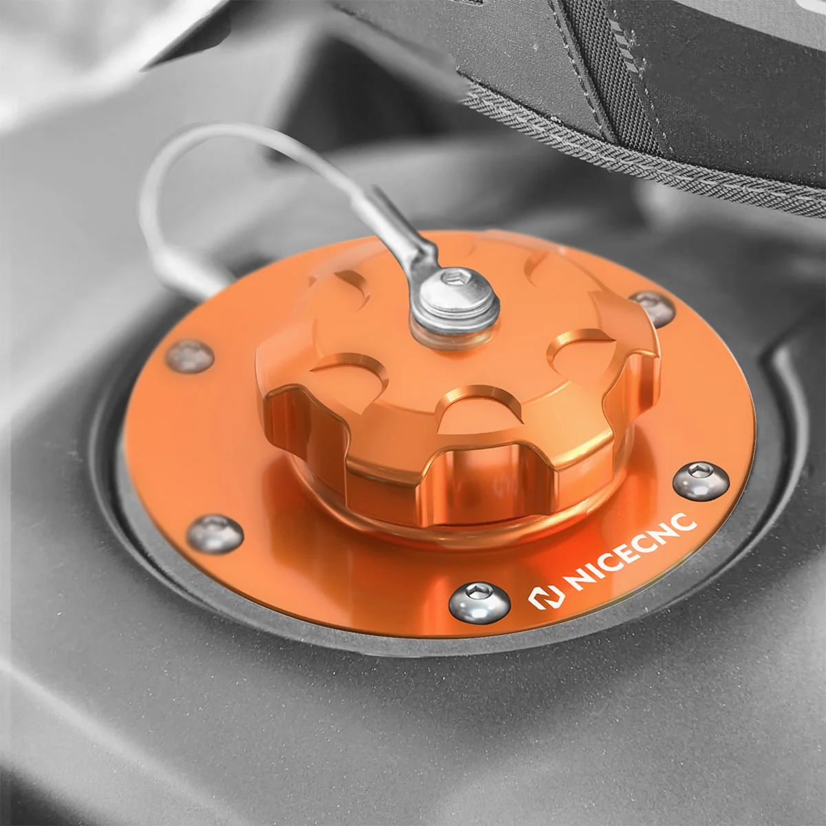 Tank Fuel Filler Neck Cap Cover Kit For KTM 790 890 Adventure R 2019-2023 - Image 2