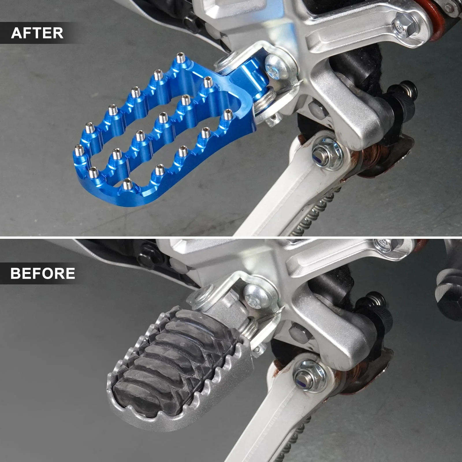 Lengthened Enlarged Foot Pegs 6061 Aluminum For YAMAHA TENERE 700 XTZ 700 19-25 - Image 3