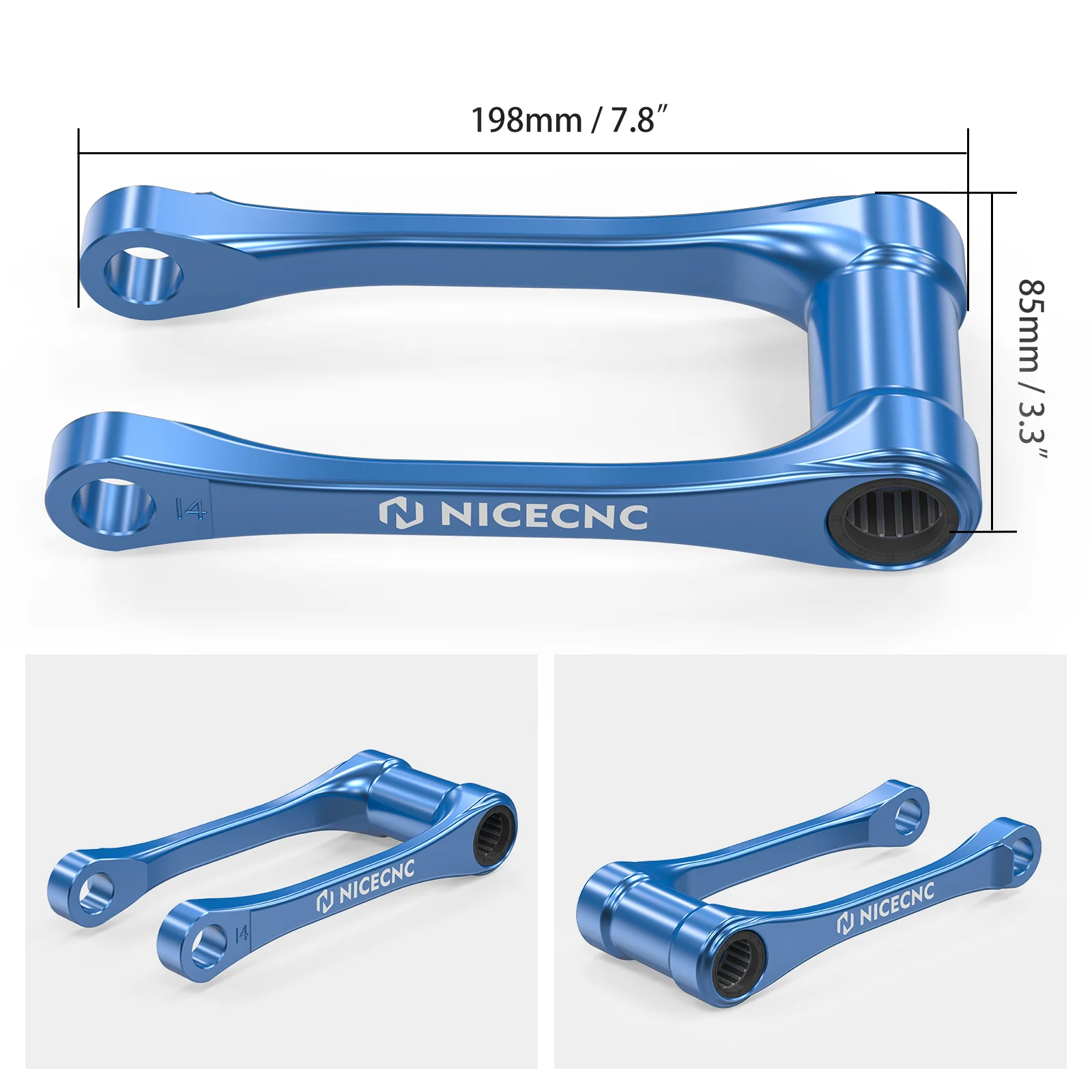 Lowering Link 1.5″ For KTM 125-500 Husqvarna 125-501 GasGas 2023-2024 - Image 4