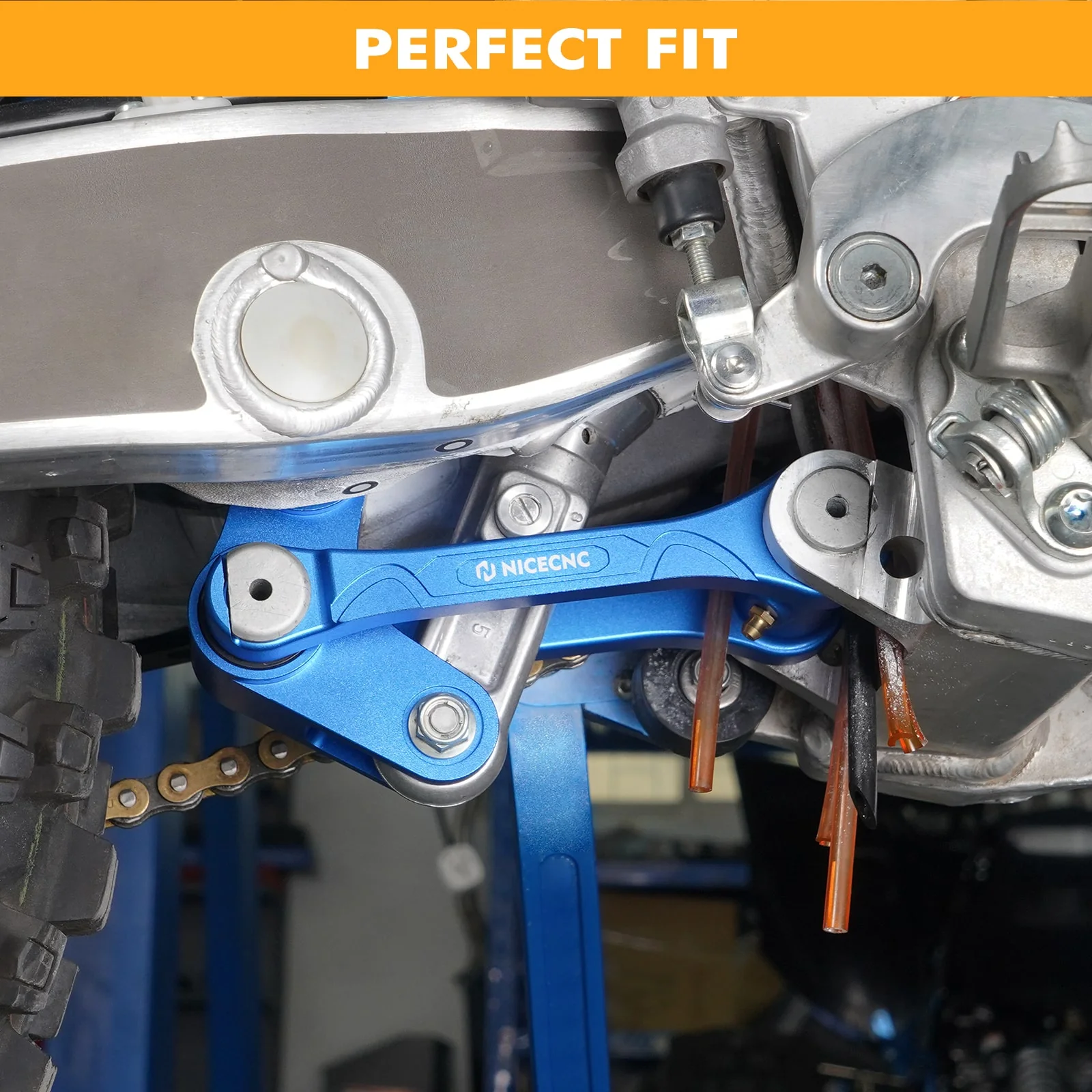 Lowering Link For Yamaha YZ125 YZ250 2006-2024 YZ250X 2016-2023 WR450F WR250F 2006 - Image 2