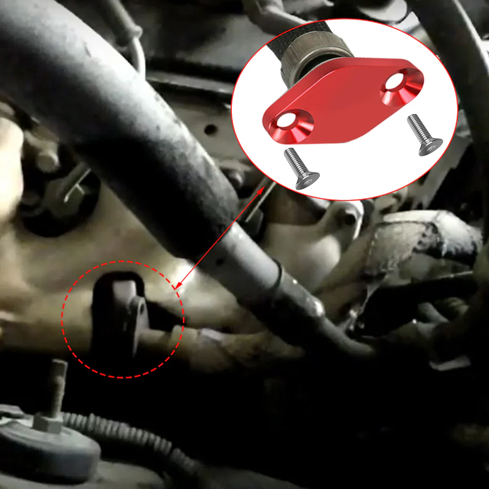 EGR Delete Kit Intake Exhaust Block Off Plate For LS LSX 4.8L 5.3L 6.0L Duramax Silverado 2500 3500 - Image 5