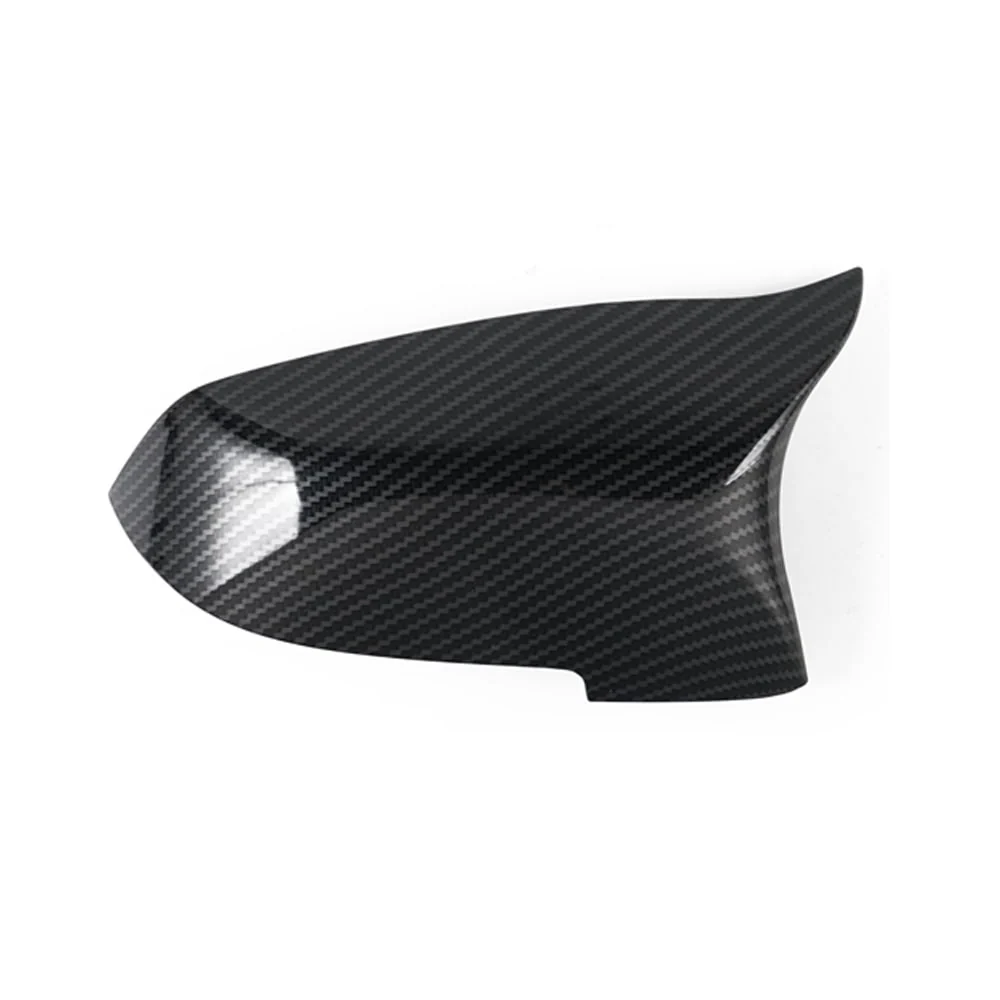 M-Style Carbon Fibre Look Mirror Caps Fit For BMW 5 Series F10 LCI - Image 5