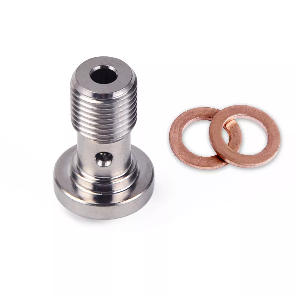 M10X1.0 Brake Caliper Line Hose Banjo Bolt For KTM EXC SX LC4 Suzuki GSXR 750 - Image 2