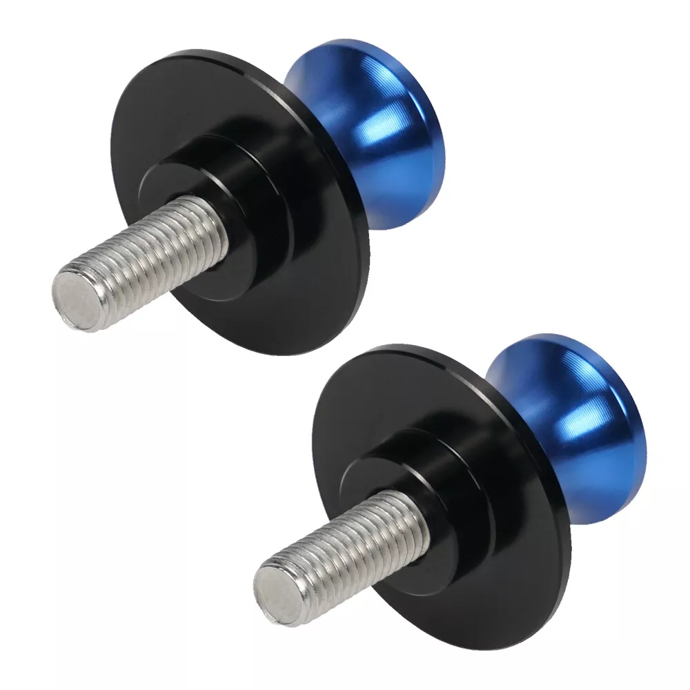 M8x1.25 Swing Arm Spools Sliders For Honda Suzuki Triumph Street Triple/R 13-15 - Image 5