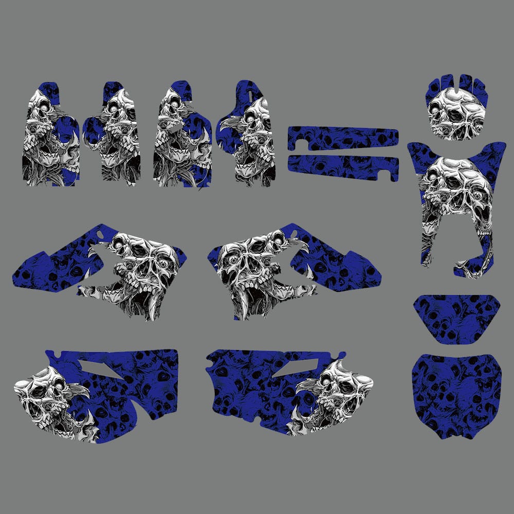 Custom Motocross Decals for Yamaha WR250F WR450F 2005-2006 - Image 2