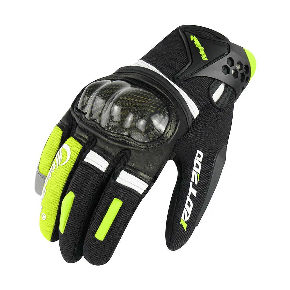 Motorcycle Riding Gloves Touch Screen Anti-slip Abrasion Resistant Micro Fibre For Spring Summer Autumn - Image 5