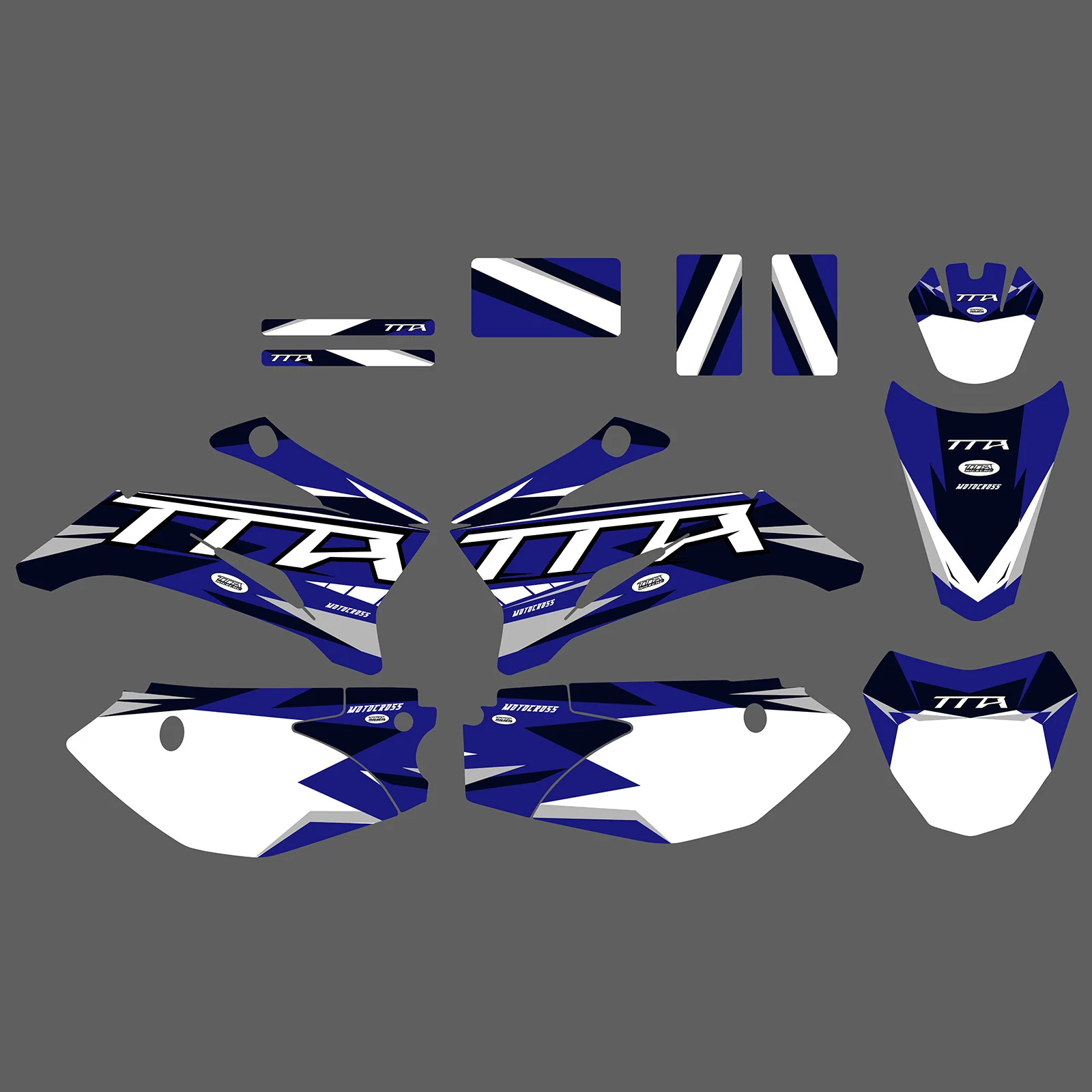 Motorcycle Graphic Decals Stickers For YAMAHA TTR110 ALL YEARS - Image 2