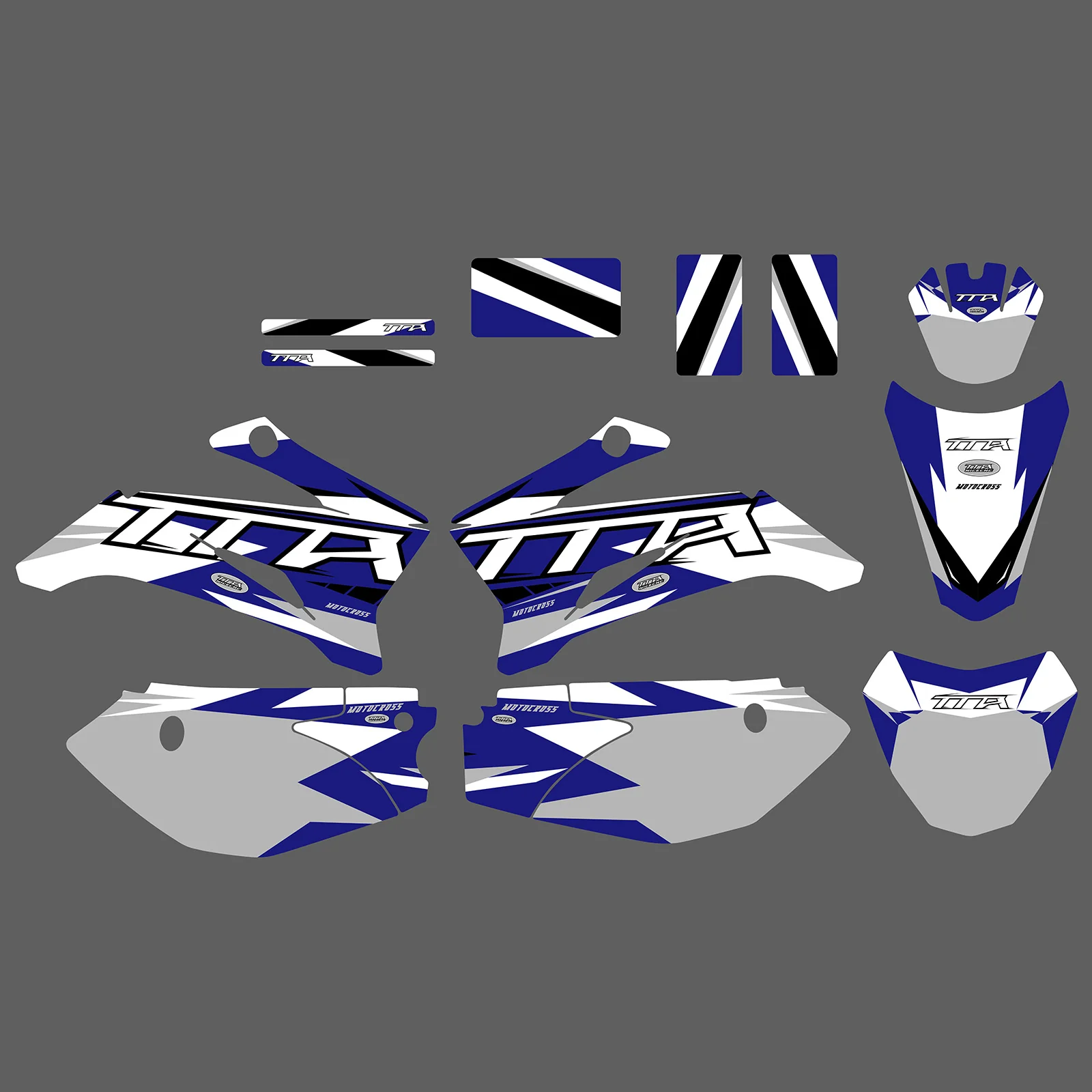 Motorcycle Graphic Decals Stickers For YAMAHA TTR110 ALL YEARS - Image 3