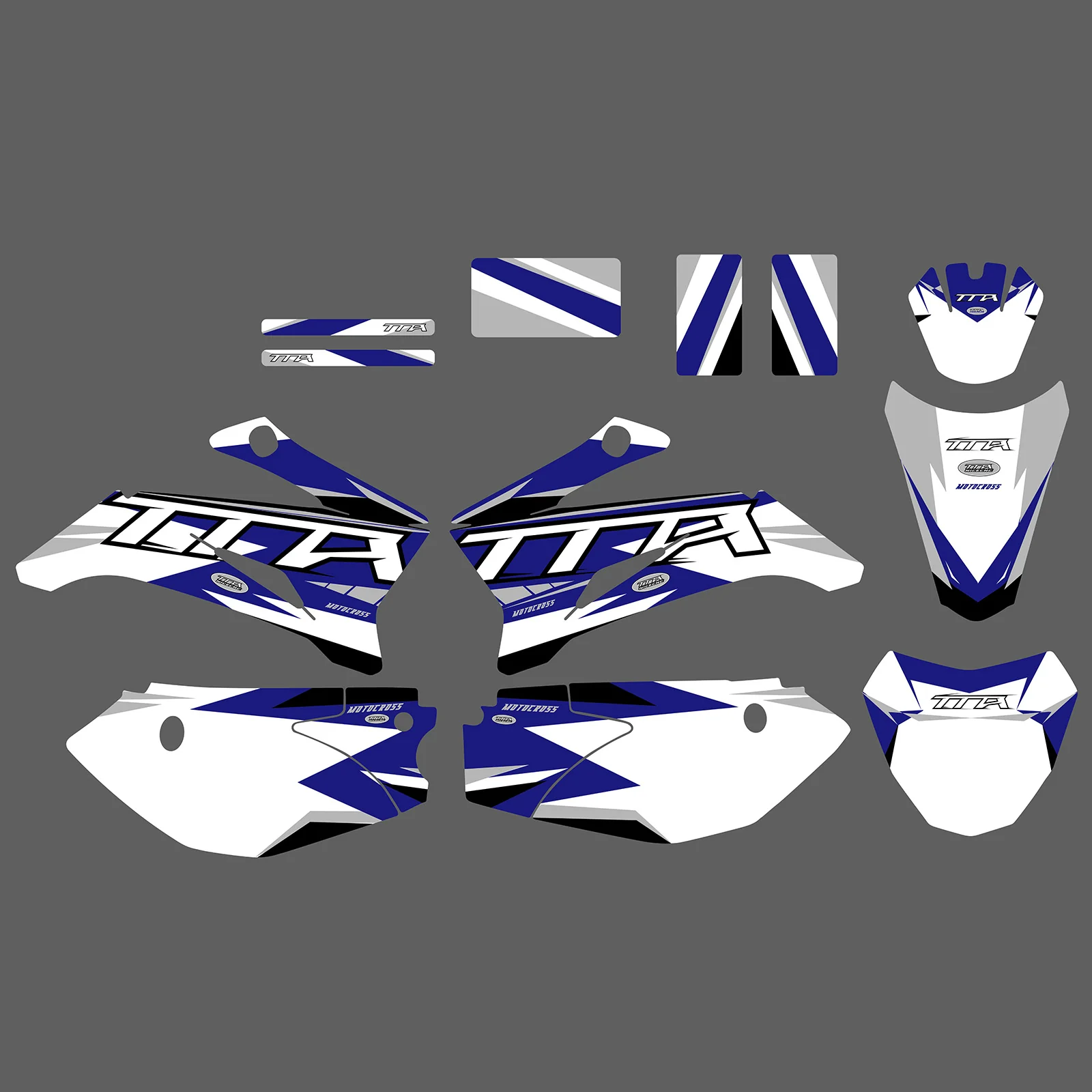 Motorcycle Graphic Decals Stickers For YAMAHA TTR110 ALL YEARS - Image 5
