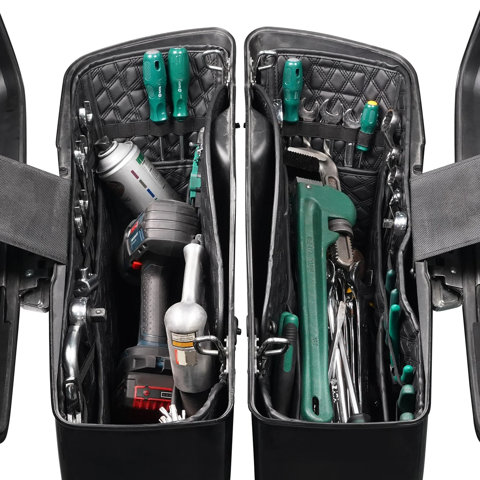 SaddleBags Organizer Liner Bottom Inserts Bags For Harley Touring Road King Street Glide - Image 5