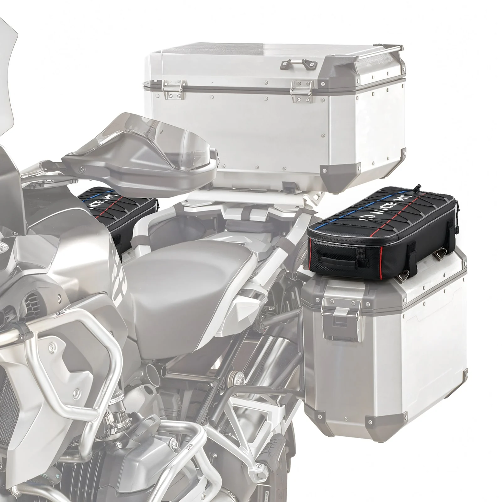 Motorcycle Top Case Bag 20L | One Expandable+One Insulation Bag For BMW R1250GS Adv R1200 GS - Image 3