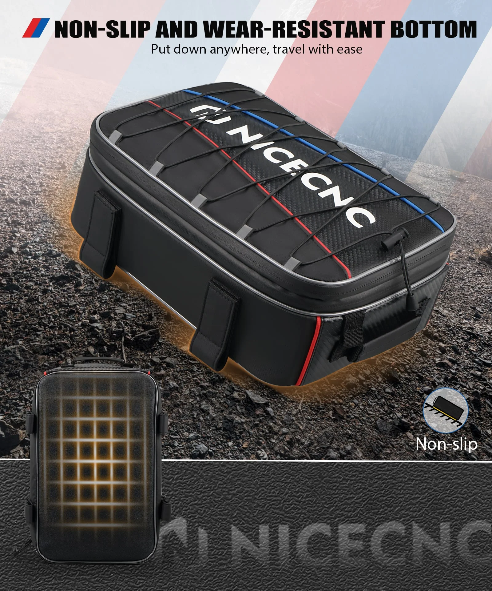 Motorcycle Top Case Bag 20L | One Expandable+One Insulation Bag For BMW R1250GS Adv R1200 GS - Image 8