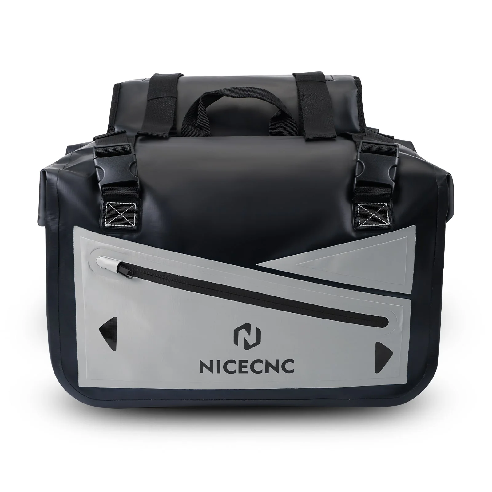 Motorcycle Waterproof 55L PVC Saddle bags Easy Detach Universal Fit - Image 3