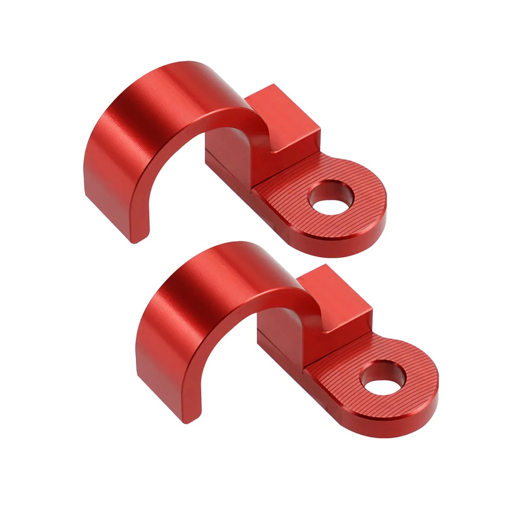 Motorcycles Rear Brake Line Hose Clamps For Honda XR650L XR600R - Image 3