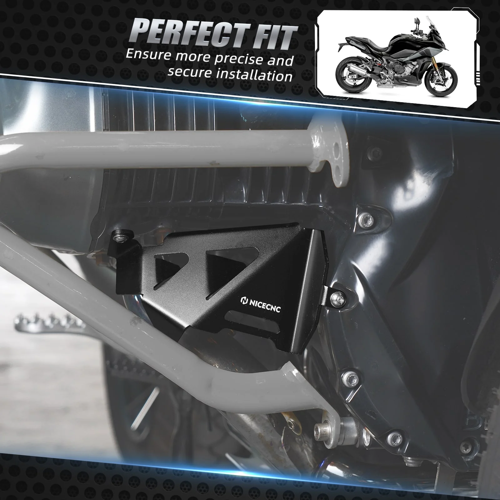 Oxygen Sensor Guards For BMW R1250GS Adventure 2019-2024 R1250R R1250RS R1250RT 2018-2024 - Image 2