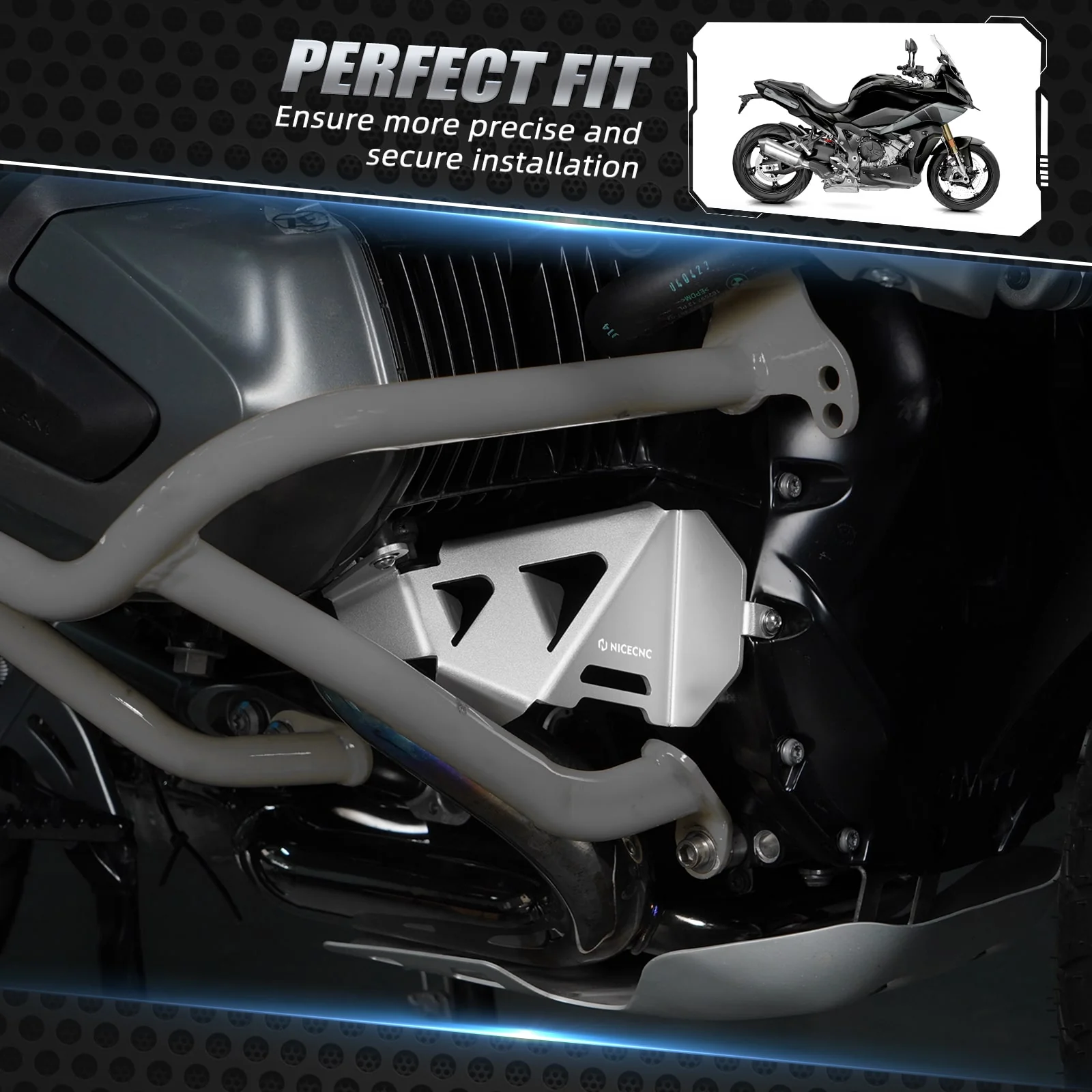 Oxygen Sensor Guards For BMW R1250GS Adventure 2019-2024 R1250R R1250RS R1250RT 2018-2024 - Image 3