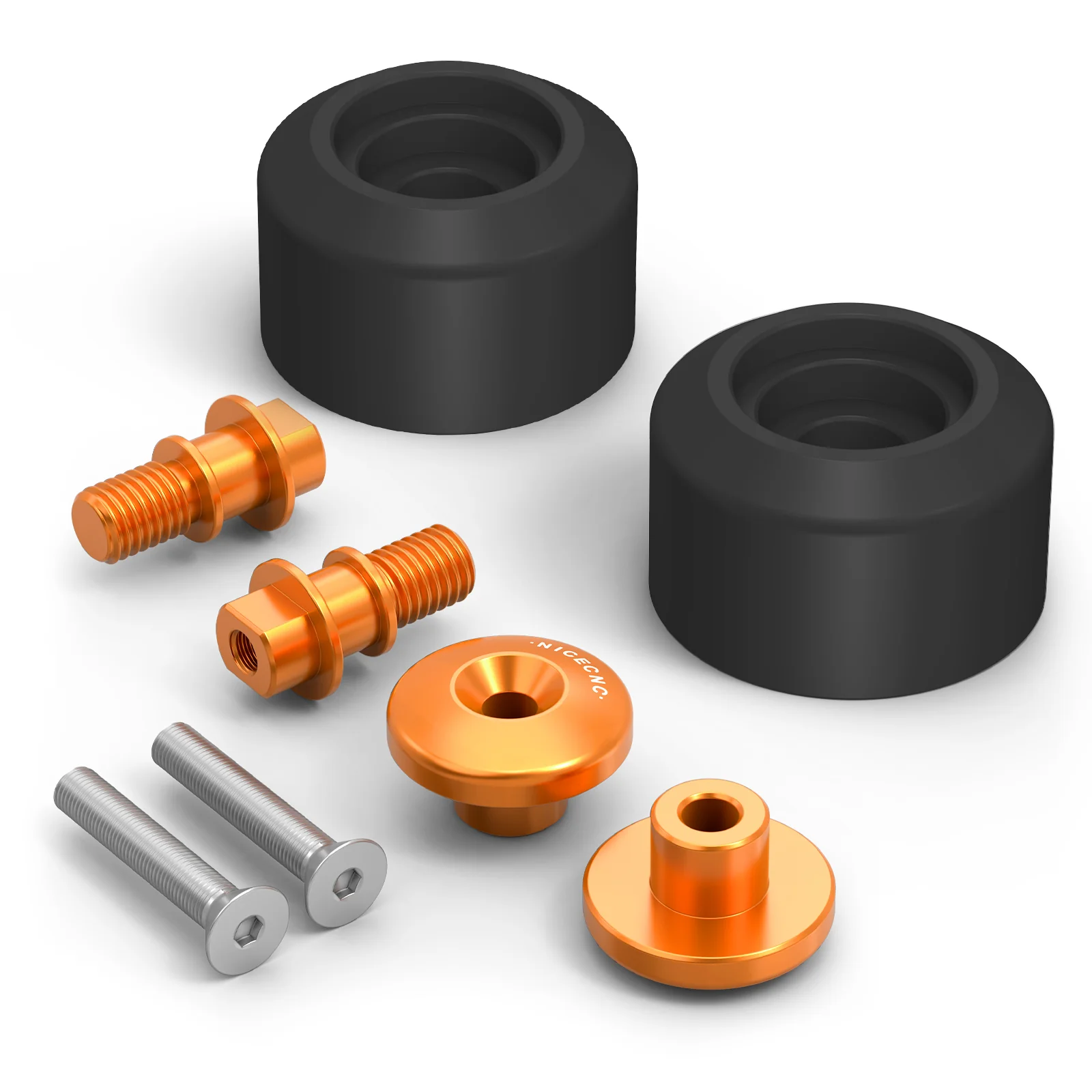 Rear Swingarm Slider Crash Bung Kit For KTM 390/250/125 Duke 2024 RC 390 2022-2023 - Image 7
