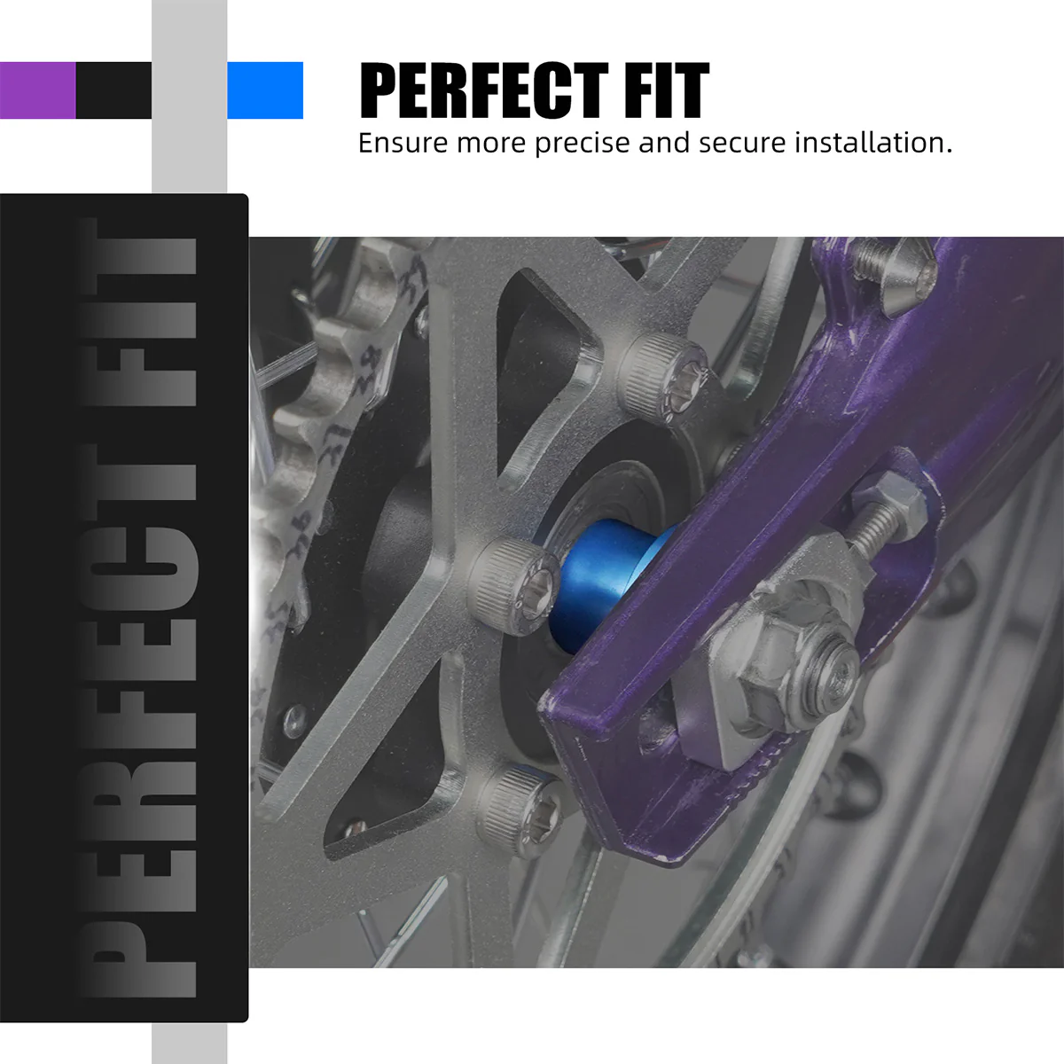 Pair Rear Wheel Spacers Hub Collars with O-ring For Surron Light Bee X/ S/ L1E Segway X160 X260 - Image 3