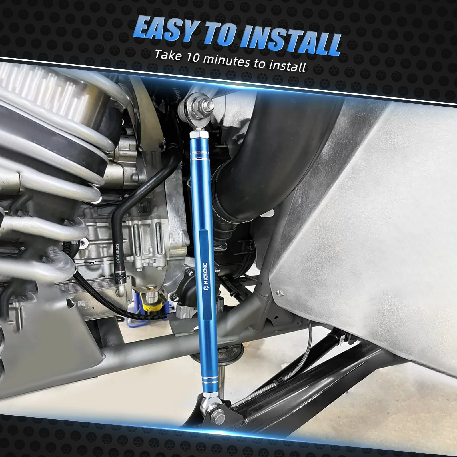 Adjustable Rear Sway Bar Stabilizer Linkage Kit For Polaris Pro R 4 2022-2024 - Image 2