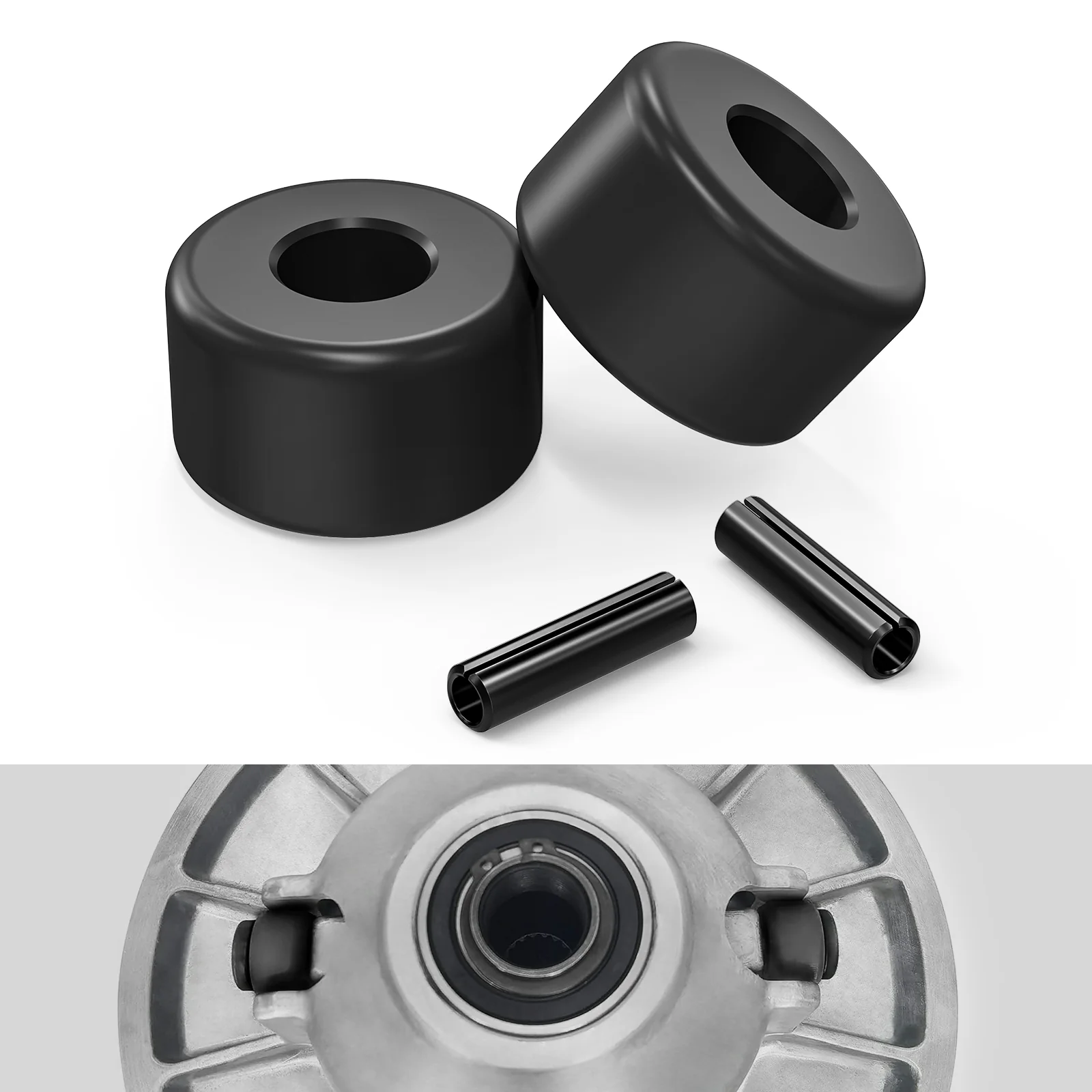 Secondary Clutch Rollers Pin Kit For Polaris RZR XP 4 1000 900 Ranger 570