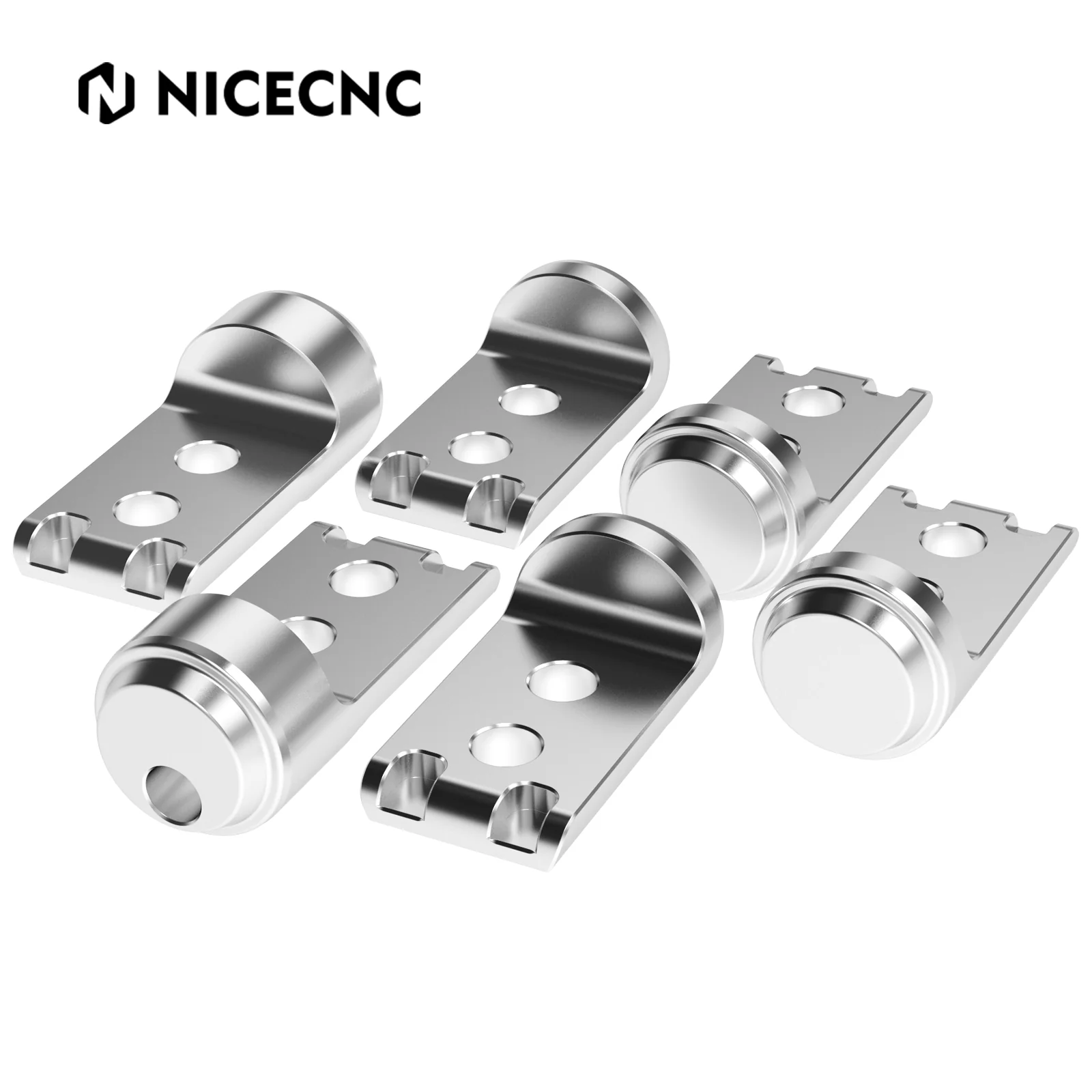 6PCS UTV Roll Cage Bungs Connectors Kit For Polaris RZR XP 1000 RZR 900 - Image 3