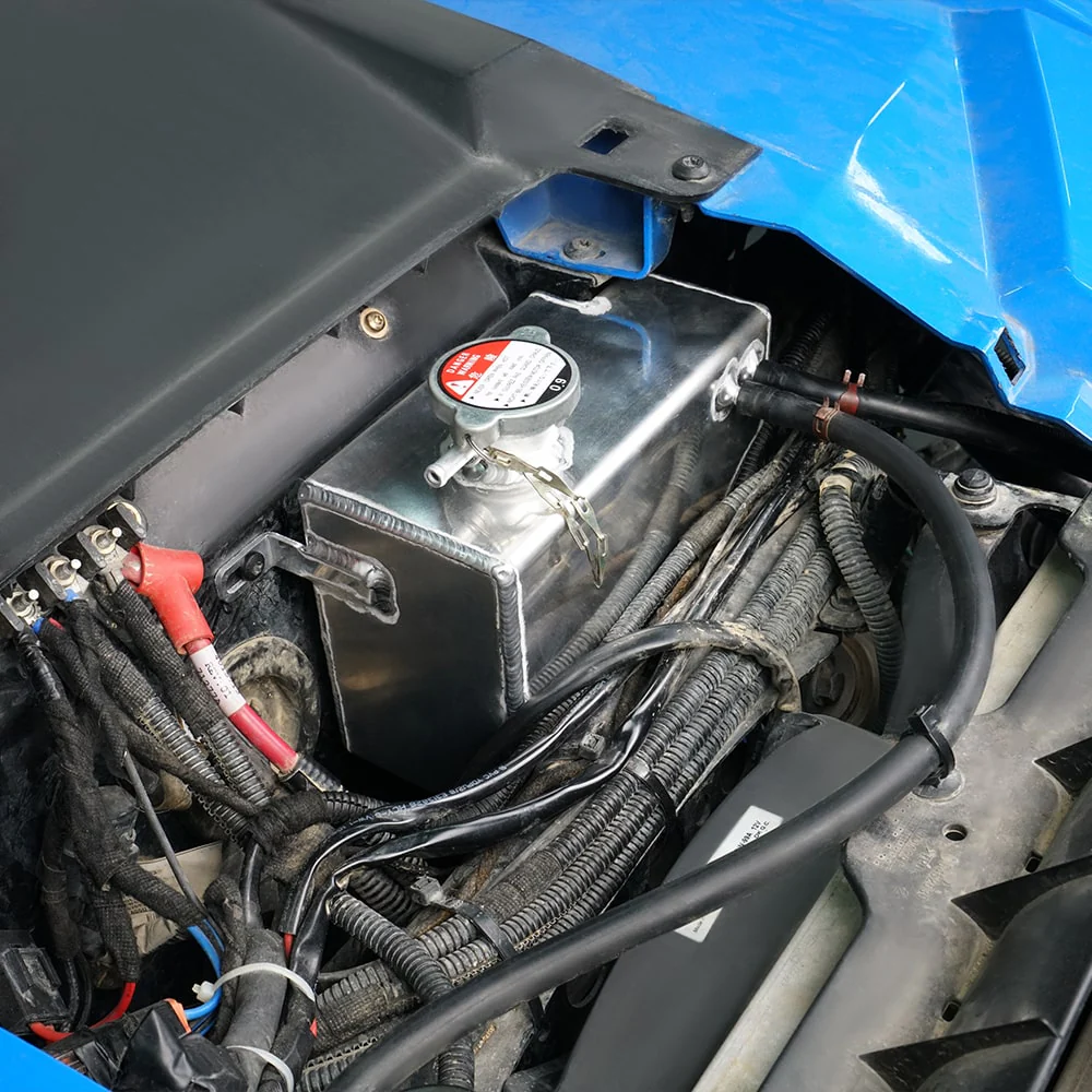 Water Surge Tank Coolant Reservoir For Polaris RZR XP 4 TURBO 2016-2021 - Image 4
