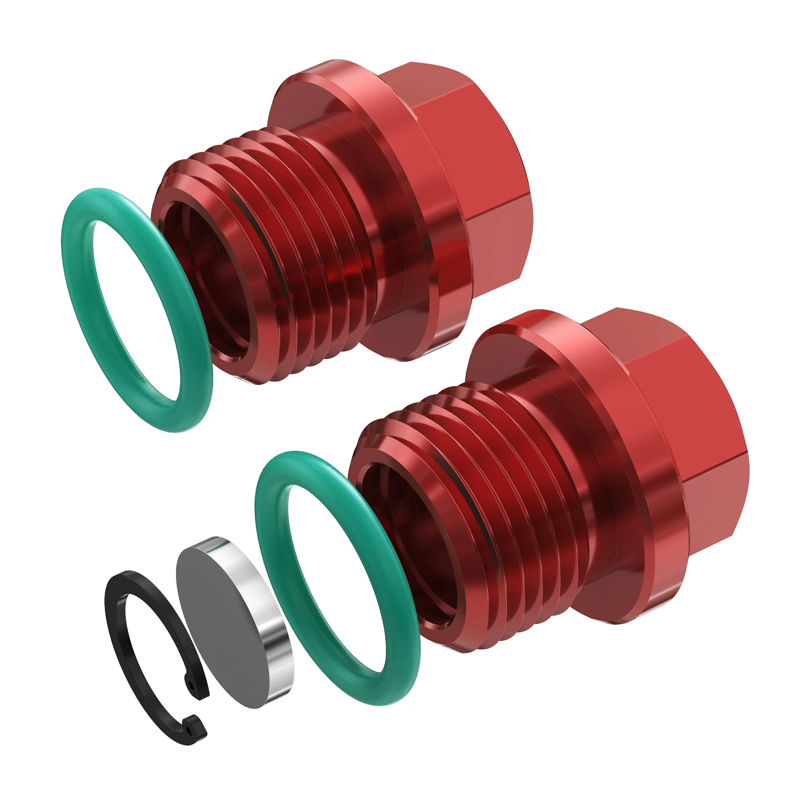 Transmission Oil Fill Drain Plug Kit For Polaris RZR XP 4 General 1000 RZR 570 900 - Image 6
