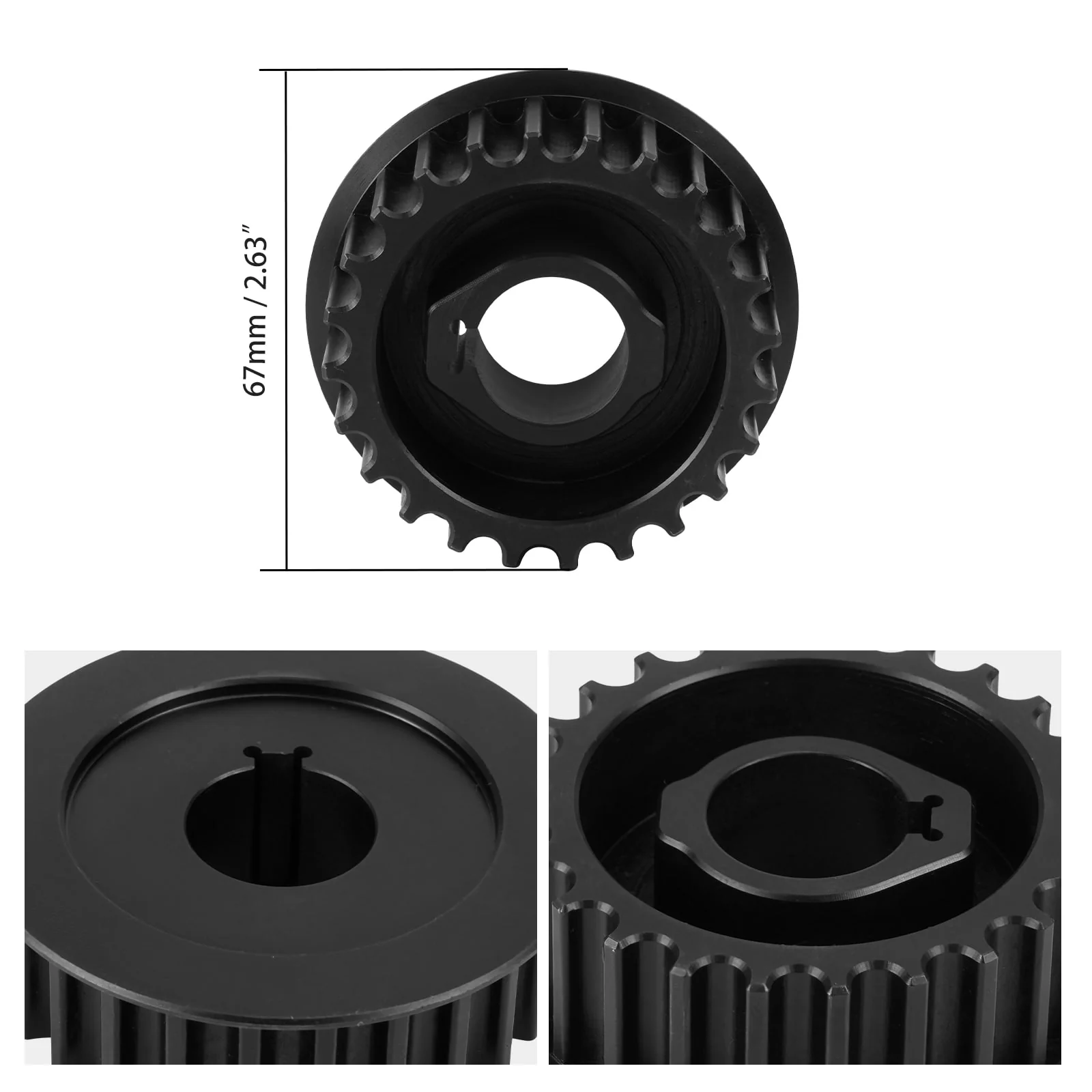 Primary Pulley & Belt Pulley Cover & Nut For Surron Light Bee Segway X160 X260 - Image 11