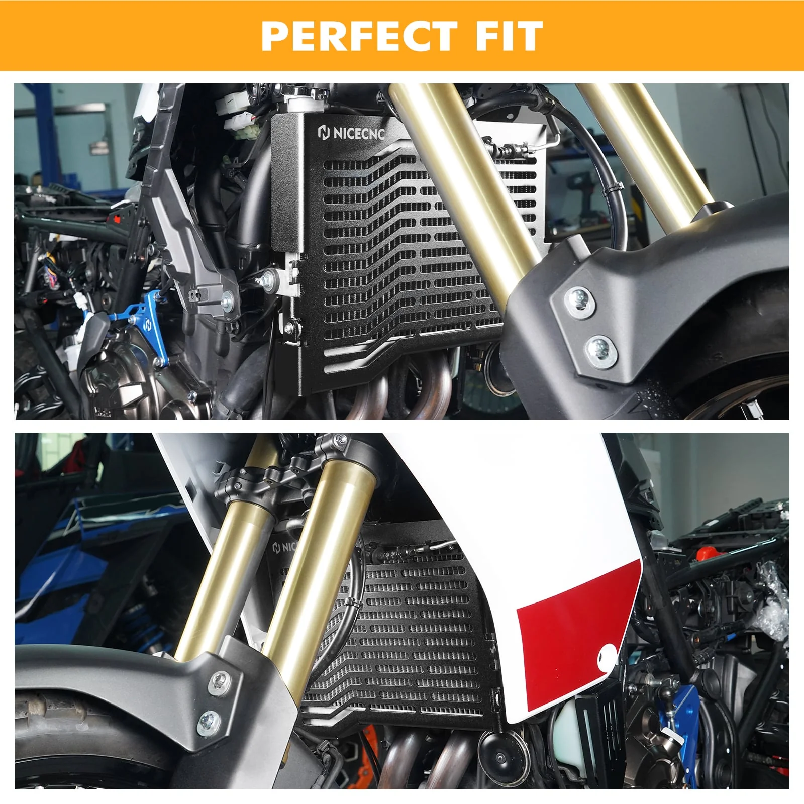 Radiator Guard Kit For Yamaha Tenere 700 / XTZ700 2019-2024 - Image 2