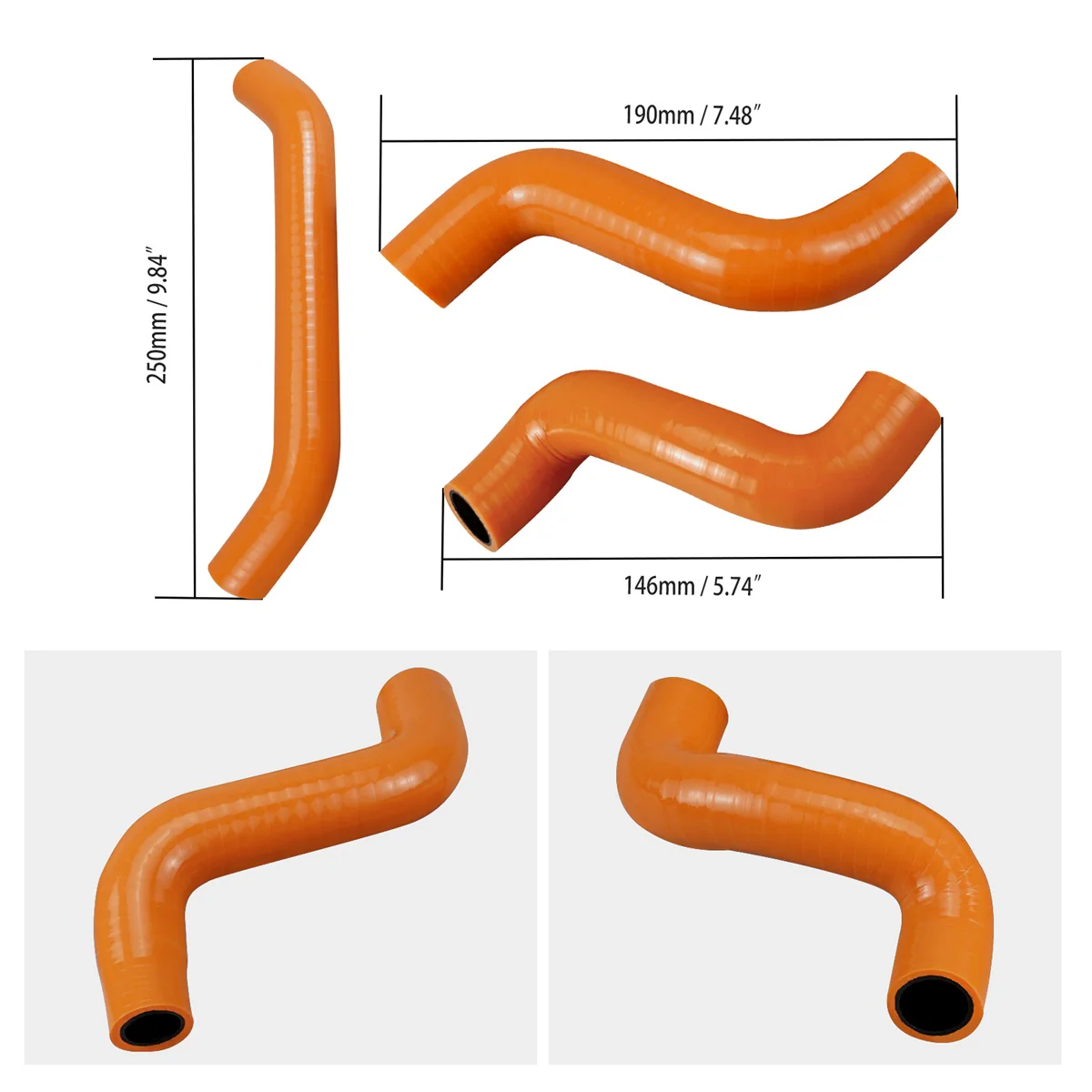 Radiator Hose Kit For KTM 450-500 EXC-F Husqvarna 450 FX FE Gas Gas 2024 - Image 2