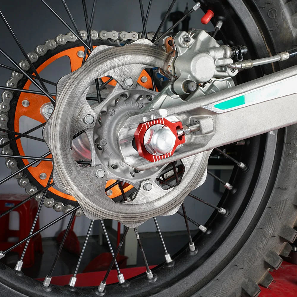 Rear Axle Blocks Chain Adjuster For KTM Husqvarna Gasgas - Image 3