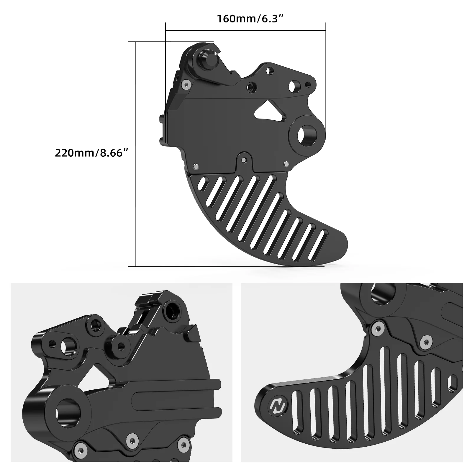 Rear Brake Disc Guard Protector For Yamaha Tenere 700 /XTZ700 2019-2025 - Image 5