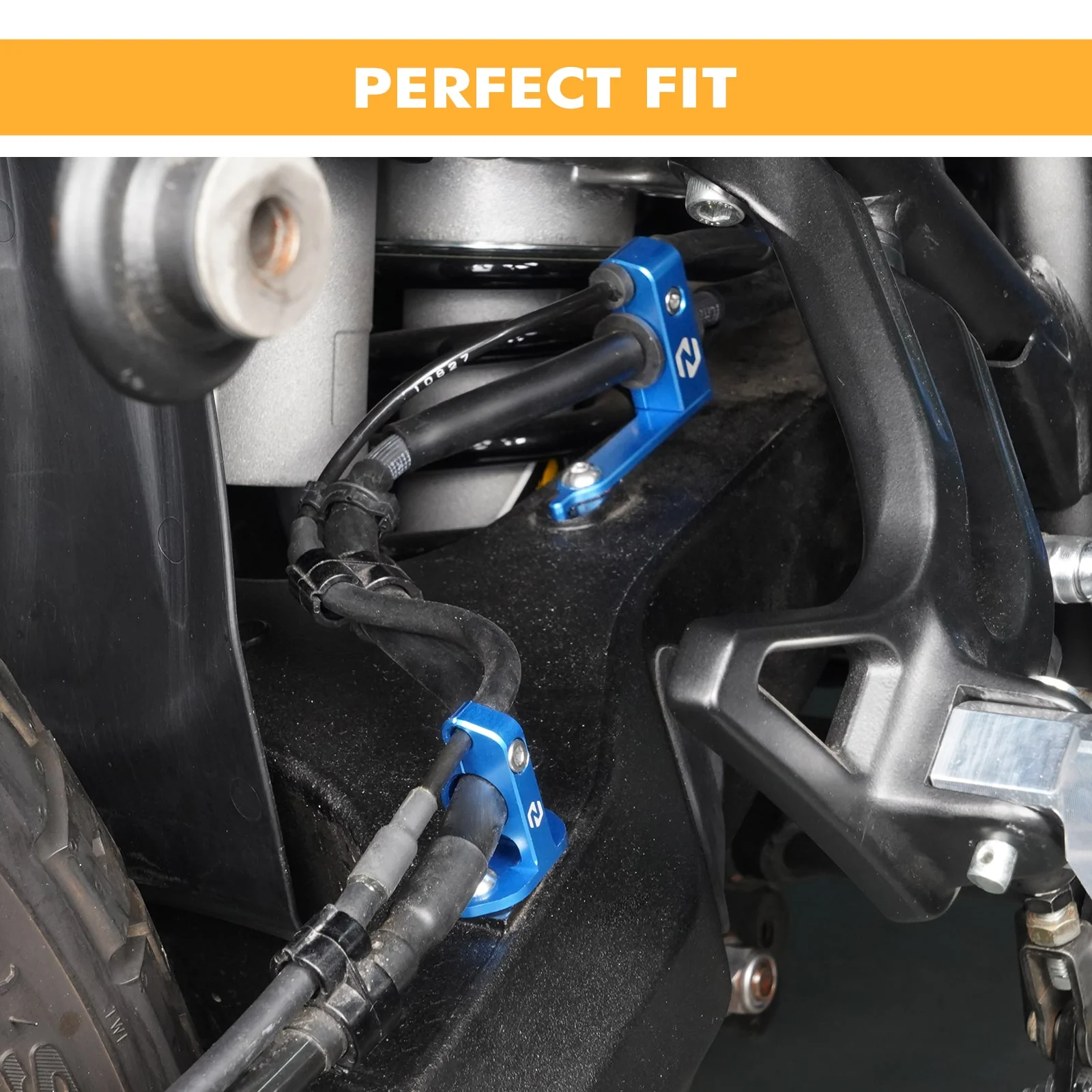 Rear Brake Line Hose Snap Clamp For Yamaha Tenere 700 /XTZ700 2019-2023 - Image 2