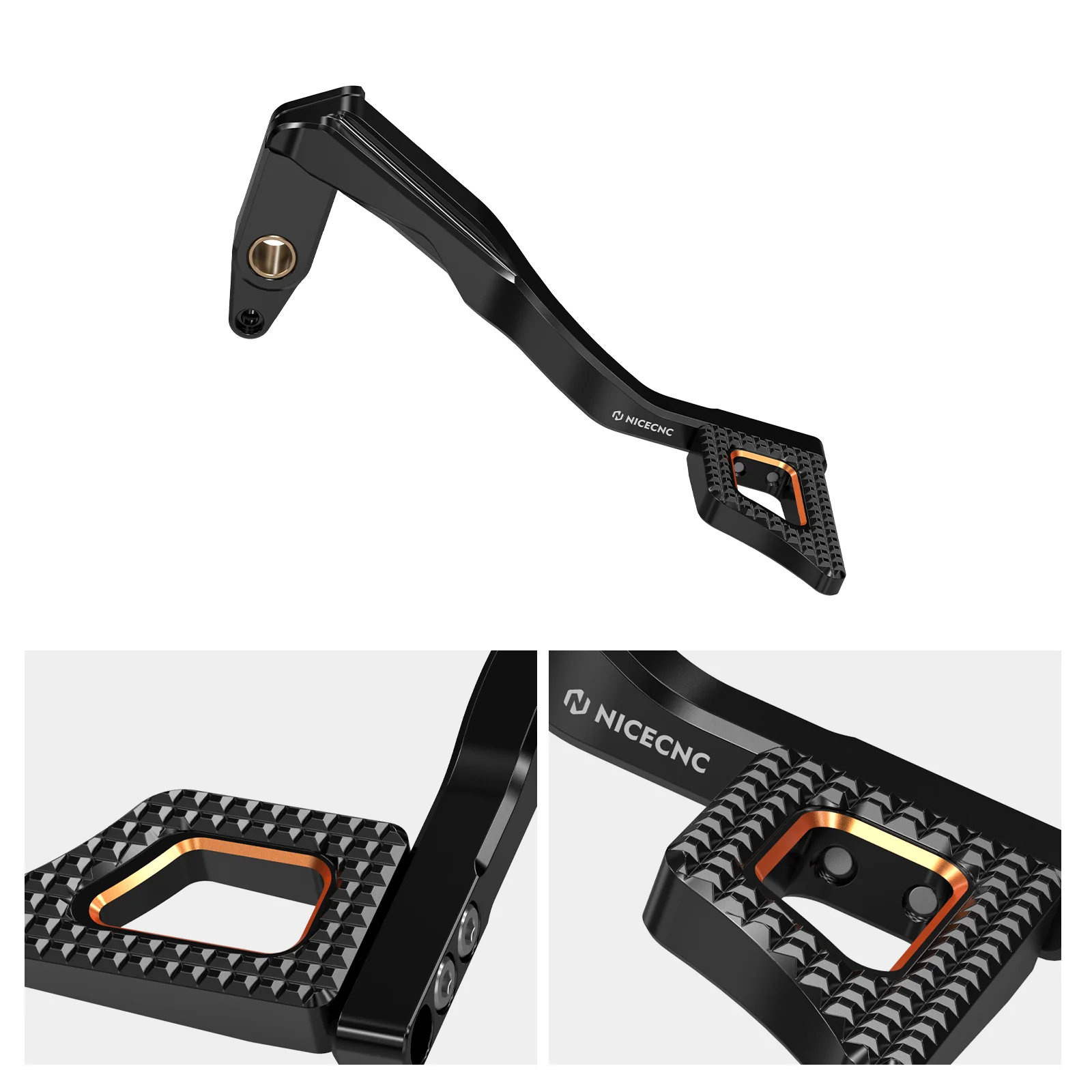 Rear Brake Pedal Lever Kit For Harley Dyna Low Rider Street Bob Super Glide - Image 6