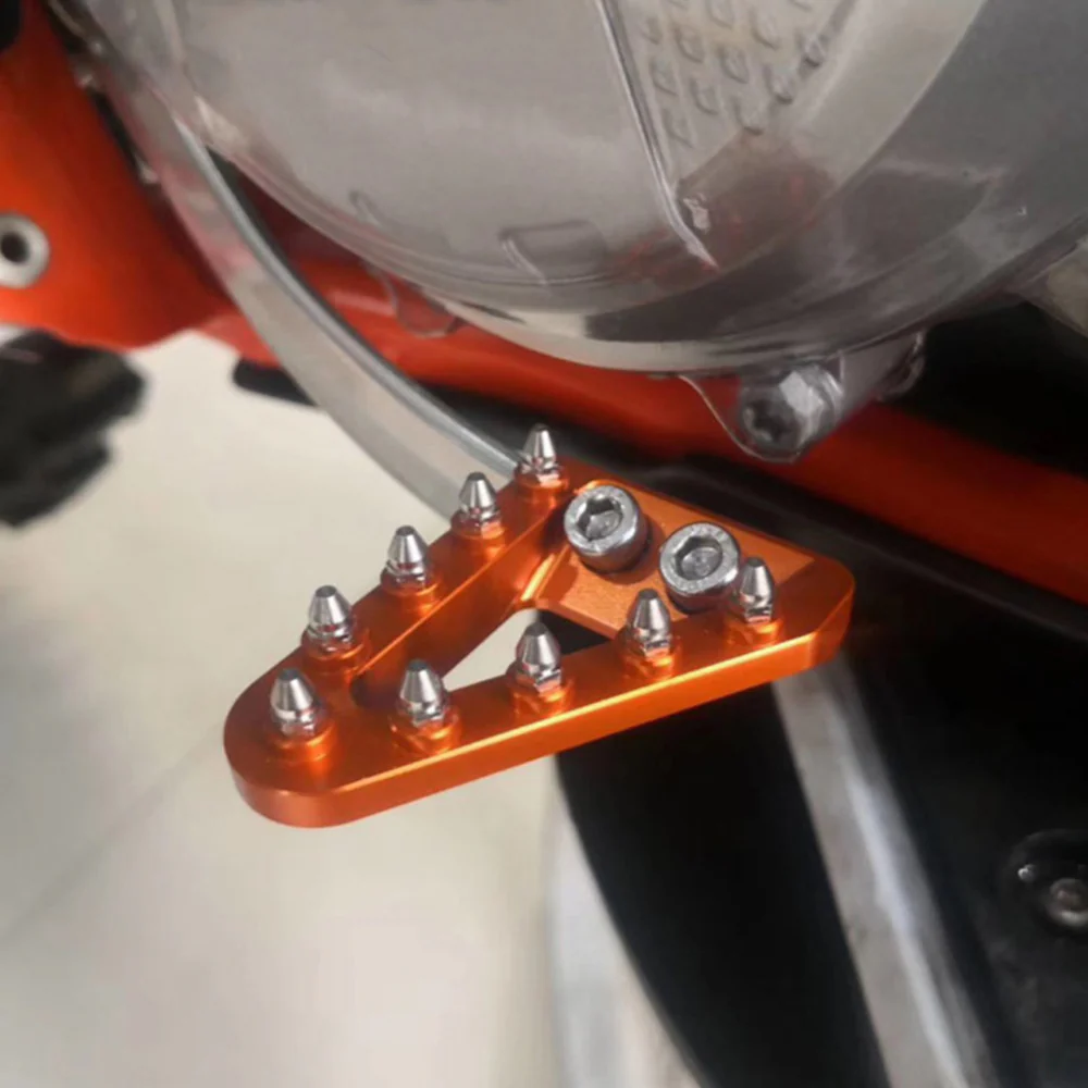 Rear Brake Pedal Step Plate Tip CNC Foot Pegs For KTM 125-500 2017-2023 - Image 4