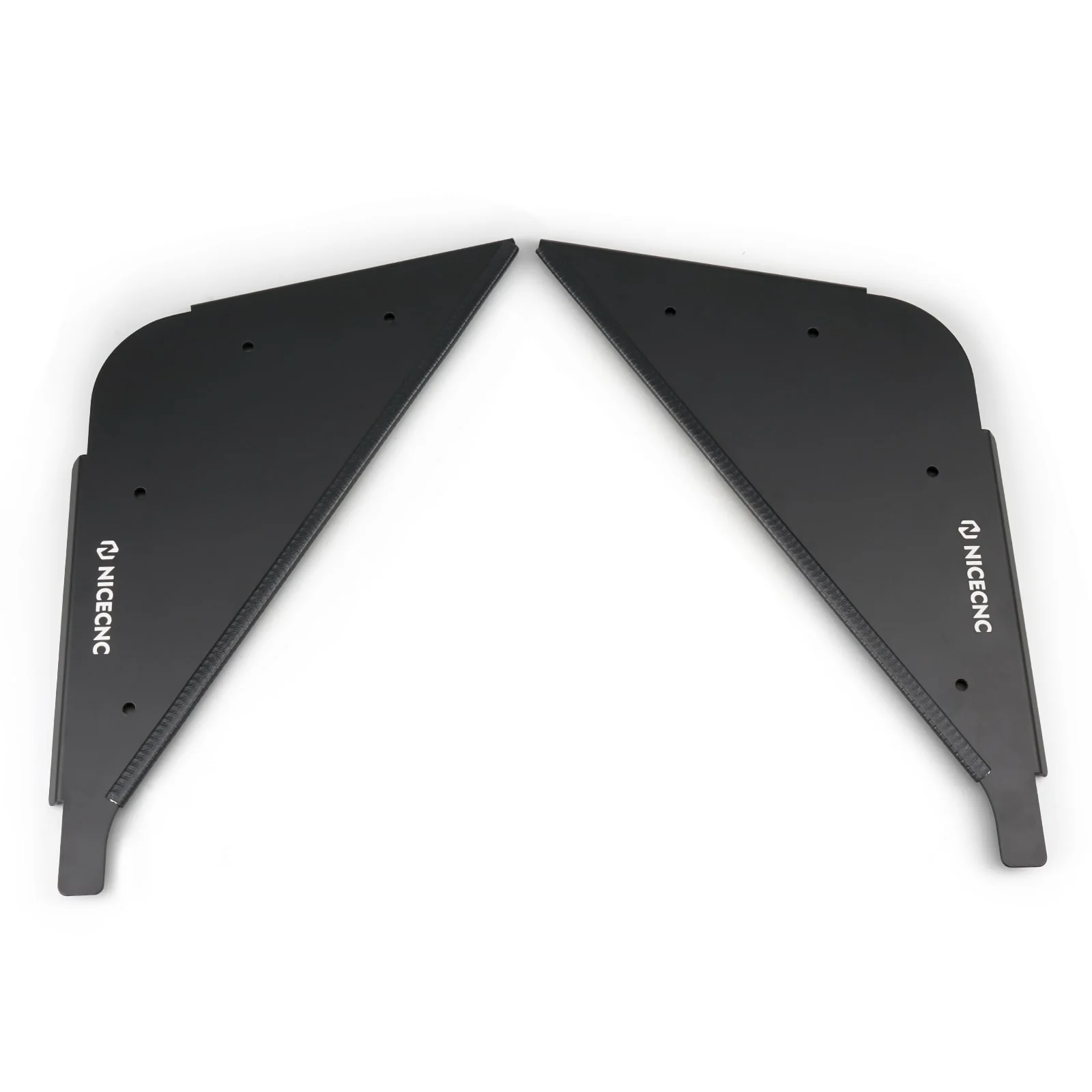 UTV Rear Door Side Panels Cover Guards with Clamps For Polaris RZR XP 1000 2014-2023 - Image 3