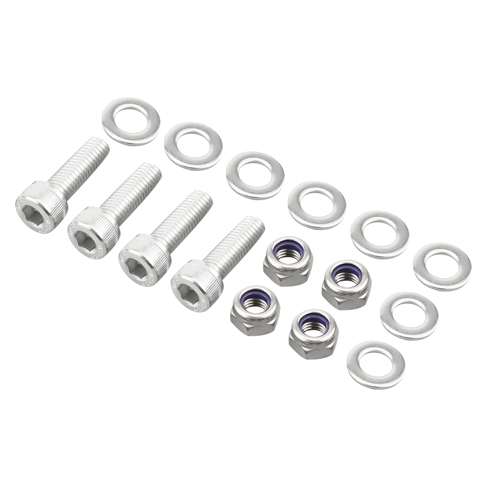 ATV Rear Skid Plate Mount Bolts Screws Nuts Kit For Yamaha Banshee 350 - Image 2
