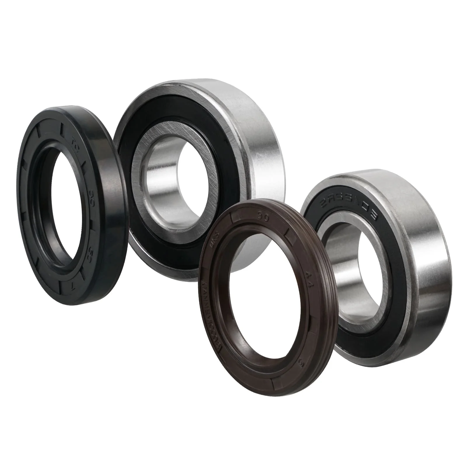 Rear Wheel Bearings and Seals Kit For Yamaha YZ125 YZ250 WR250F WR450F - Image 4