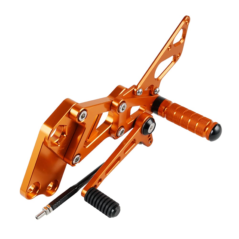 Rearset Foot Pegs Rear Set Footrests for KTM RC 125 200 390 - Image 8