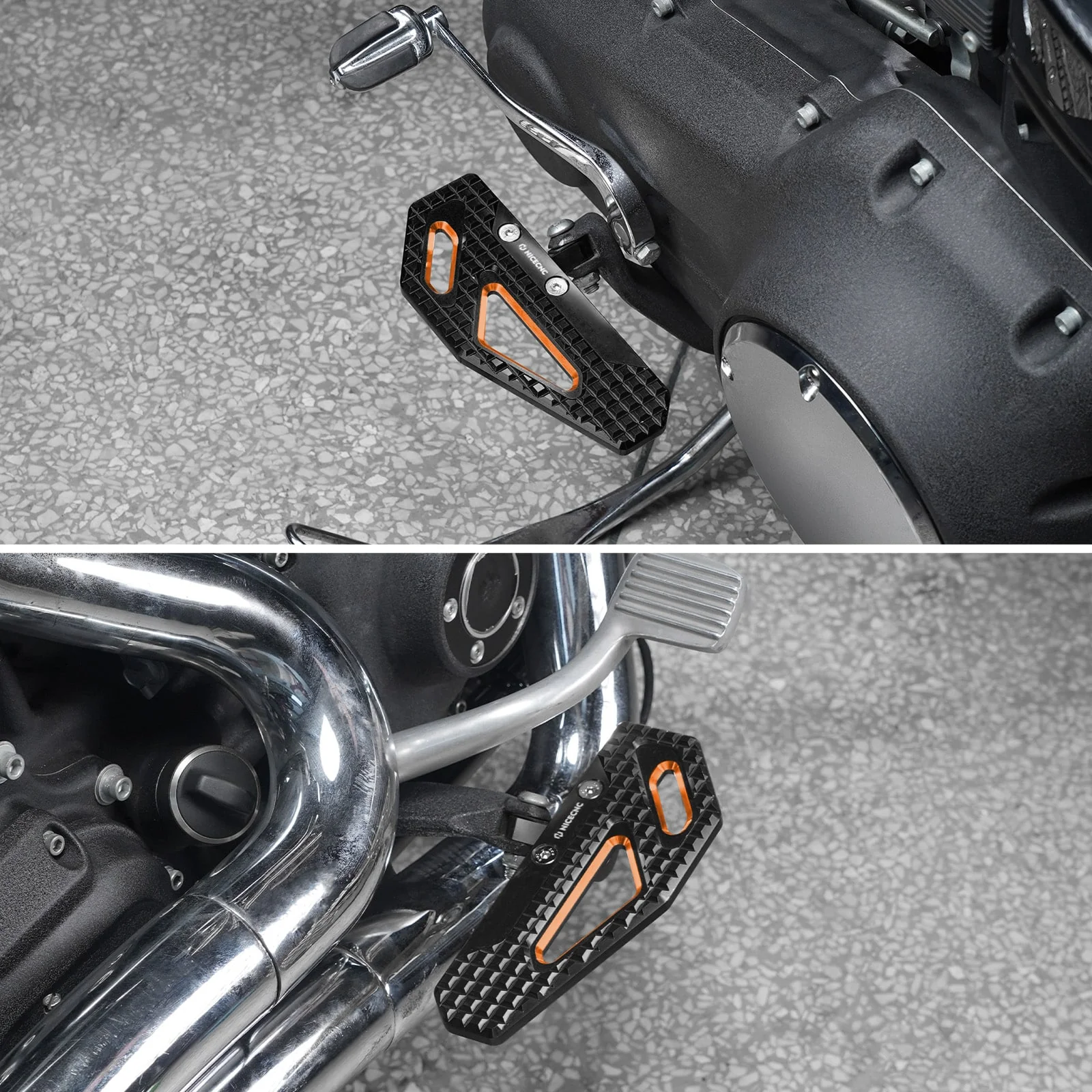 Rider Foot Pegs For Harley Dyna Low Rider Street Bob Super Glide Big V-twin Models - Image 8
