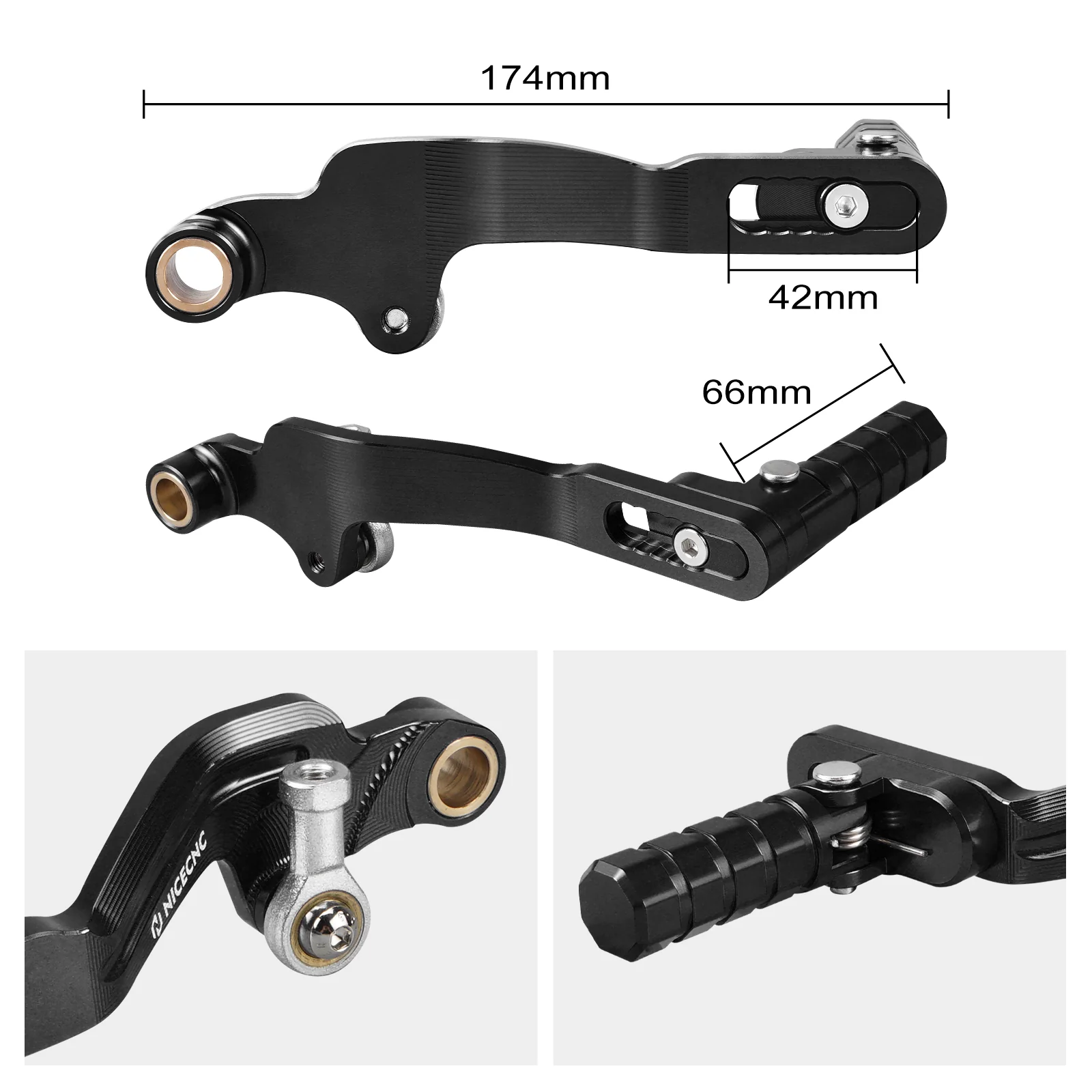Shift Lever Gear Shifter For Yamaha Tenere 700/XTZ 700 2019-2024 - Image 11