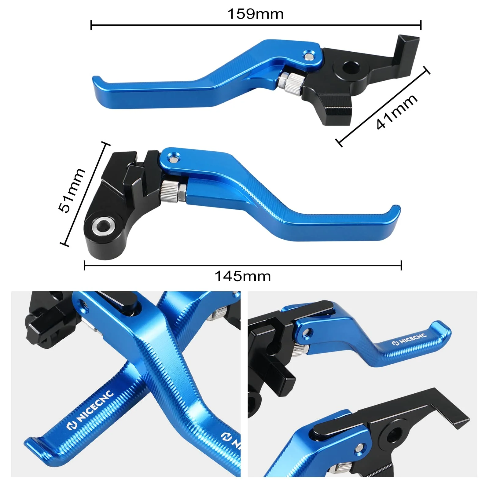 Shorty Brake Clutch Lever for Yamaha Tenere 700 / XTZ700 2019-2025 XSR700 2018-2024 MT-07 2018-2020 - Image 10