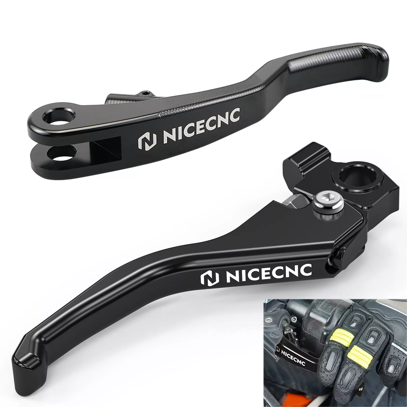 Shorty Brake Clutch Lever Set For Husqvarna 701 Supermoto Enduro 2016-2023