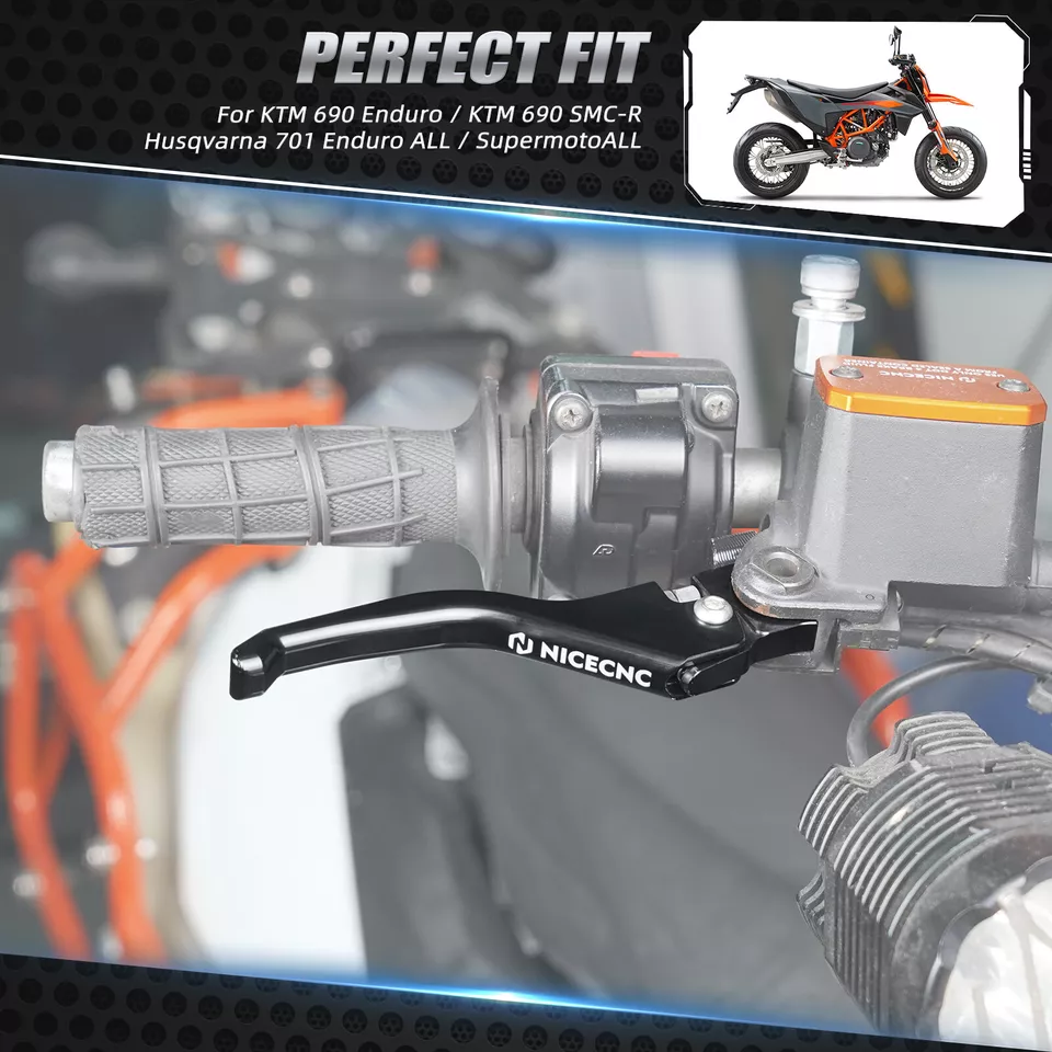Shorty Brake Clutch Lever Set For Husqvarna 701 Supermoto Enduro 2016-2023 - Image 3