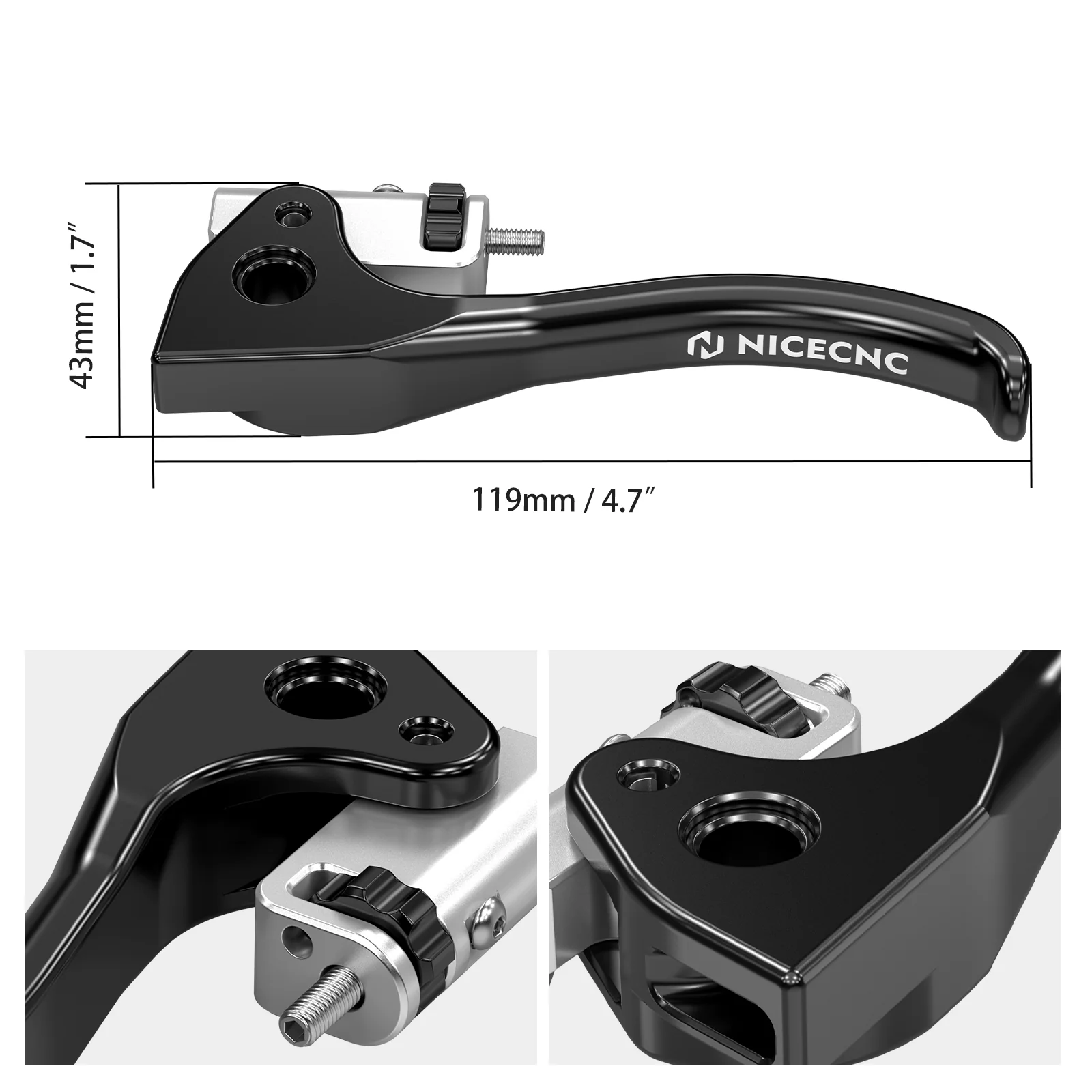 Shorty Clutch Lever For Gas Gas 125-450 MC/EX 250-450F 2021-2023 - Image 7