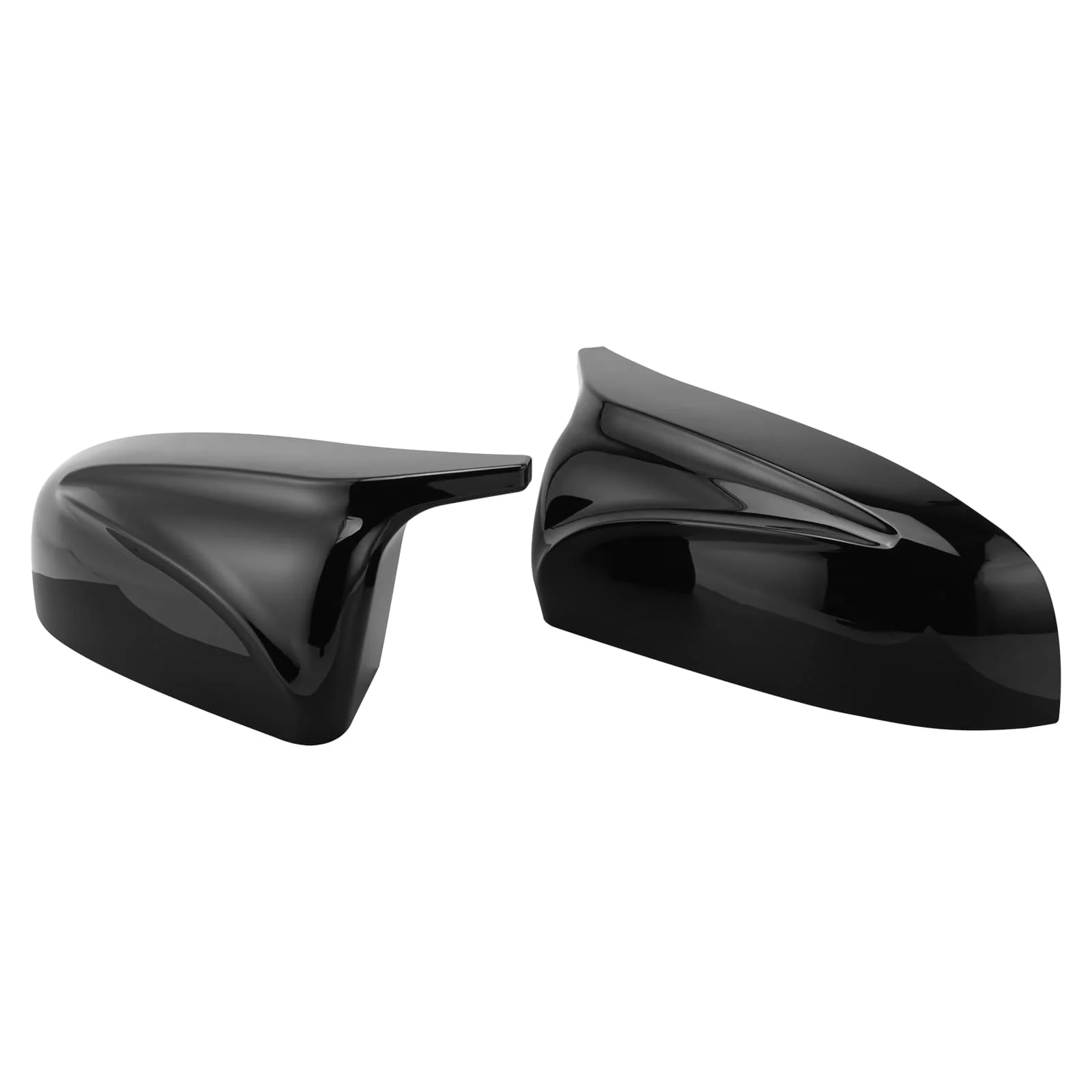 2PCS M-Style Rearview Side Mirror Cover For BMW X5 X6 E70 E71  2008-2012 - Image 2