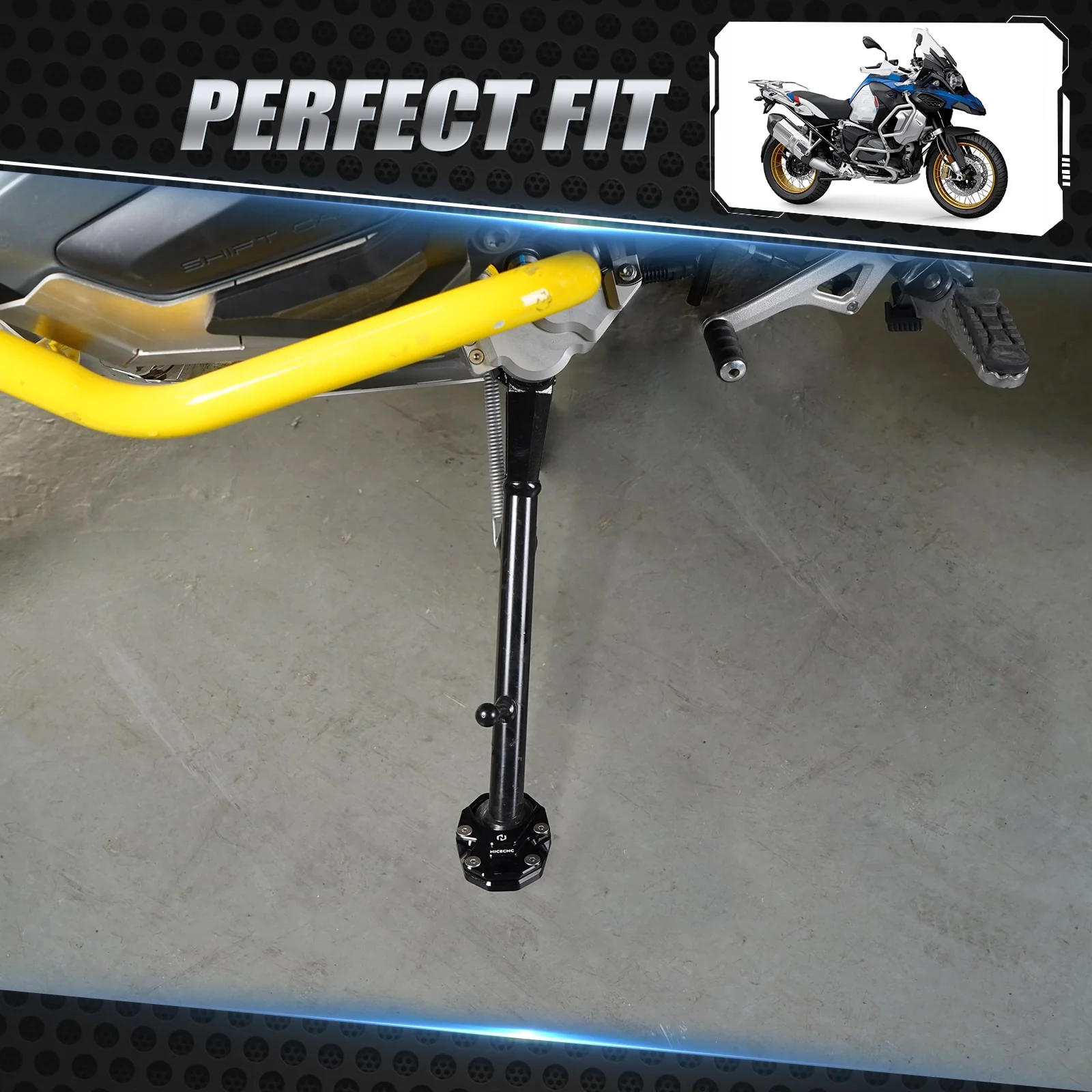 Side Stand Enlarger For BMW R1200GS 2016-2018 R1250GS 2019-2023 - Image 16