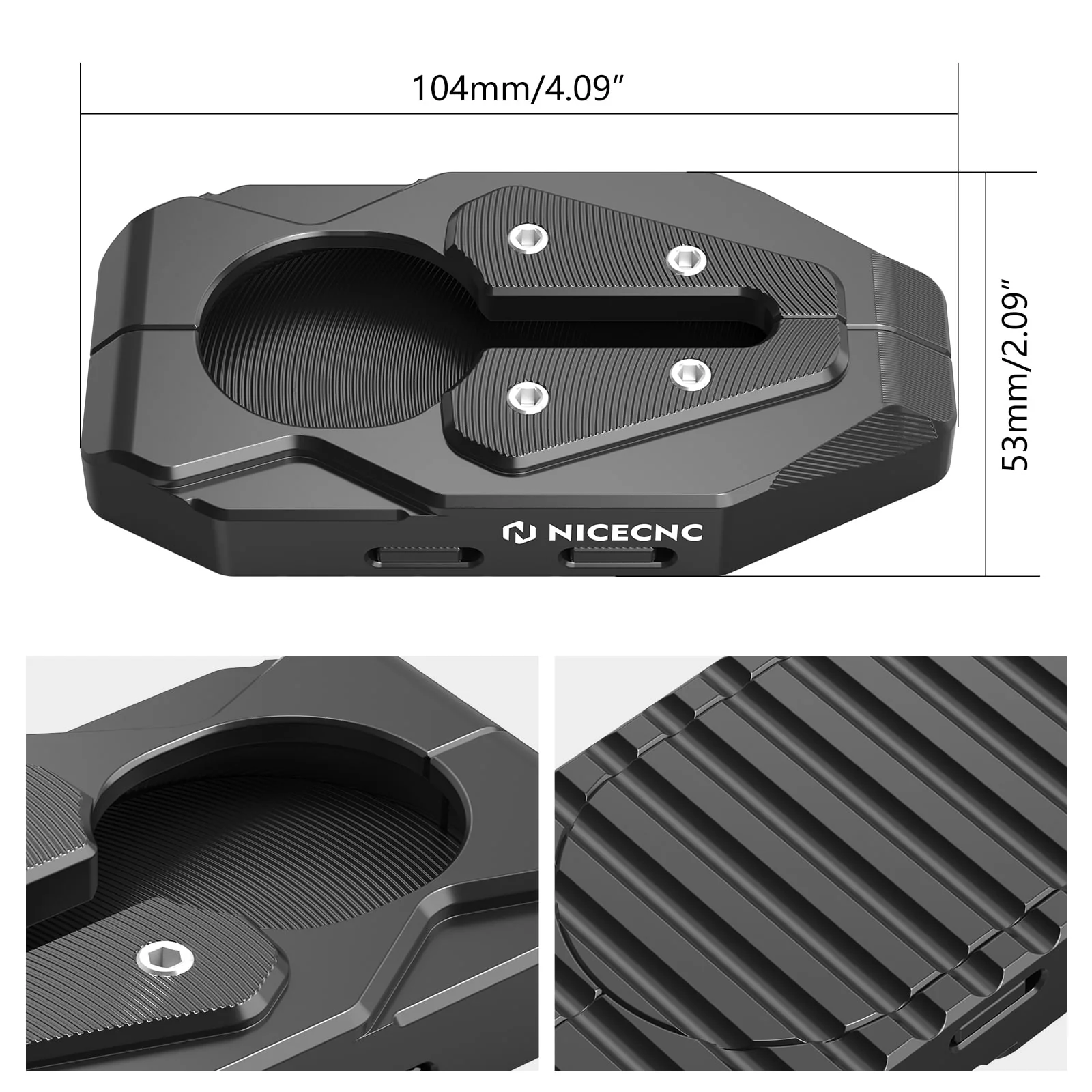 Side Stand Enlarger For BMW R1200GS 2016-2018 R1250GS 2019-2023 - Image 5
