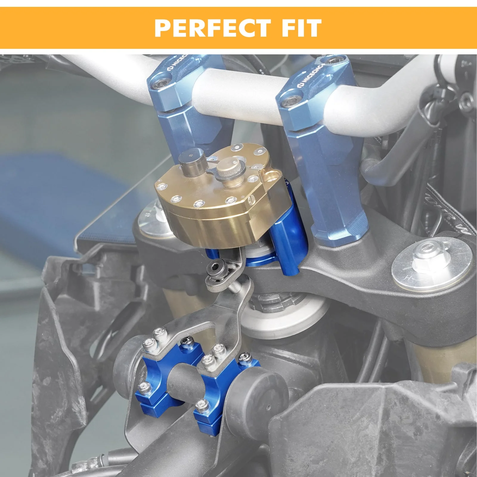 Steering Damper Bracket for Yamaha Tenere 700 / XTZ700 2019-2024 - Image 3
